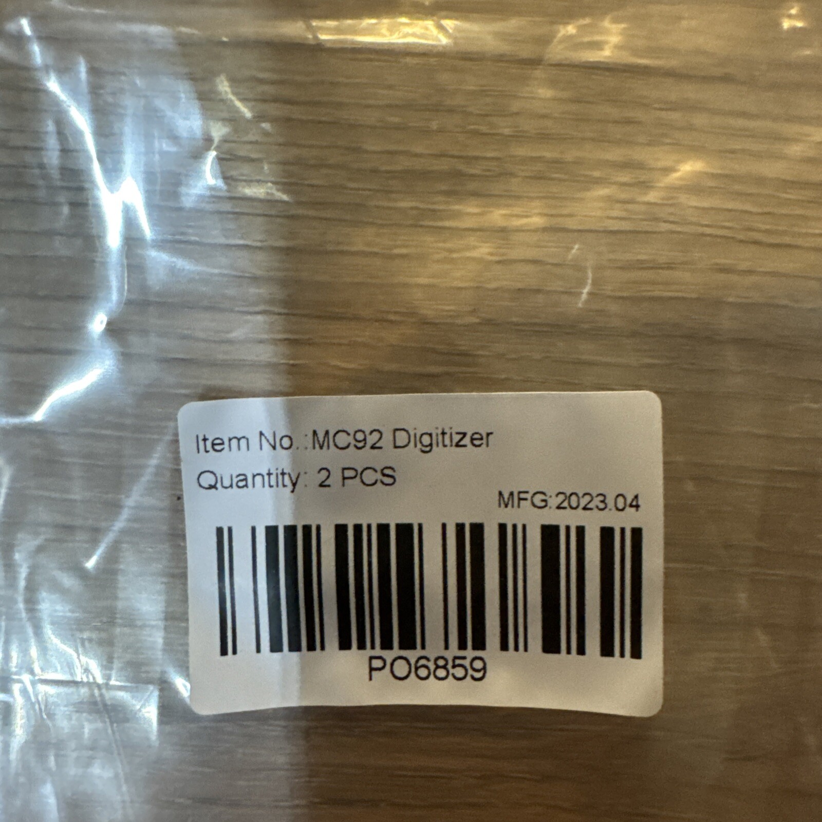 (QTY 4) MC92 Digitizer 2 Per Pack Ships FAST/FREE