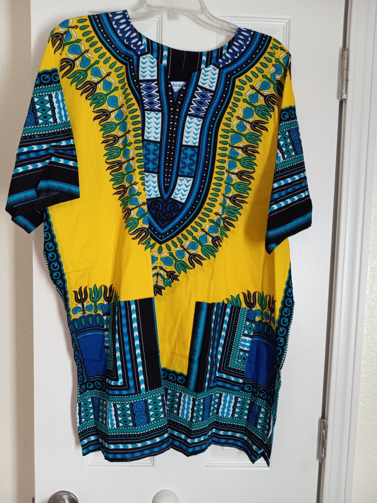 African Dashiki Yellow