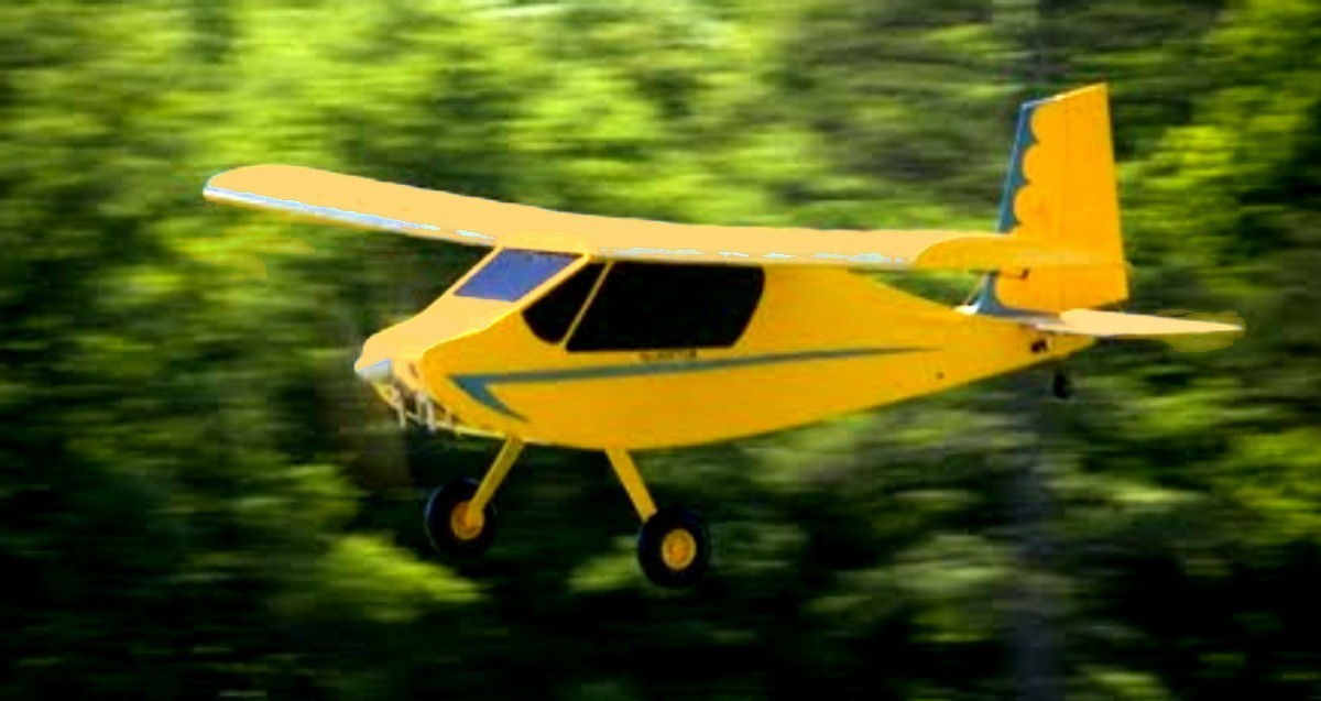RC Plans and Patterns BUTTERCUP R/C Wingspan 50"