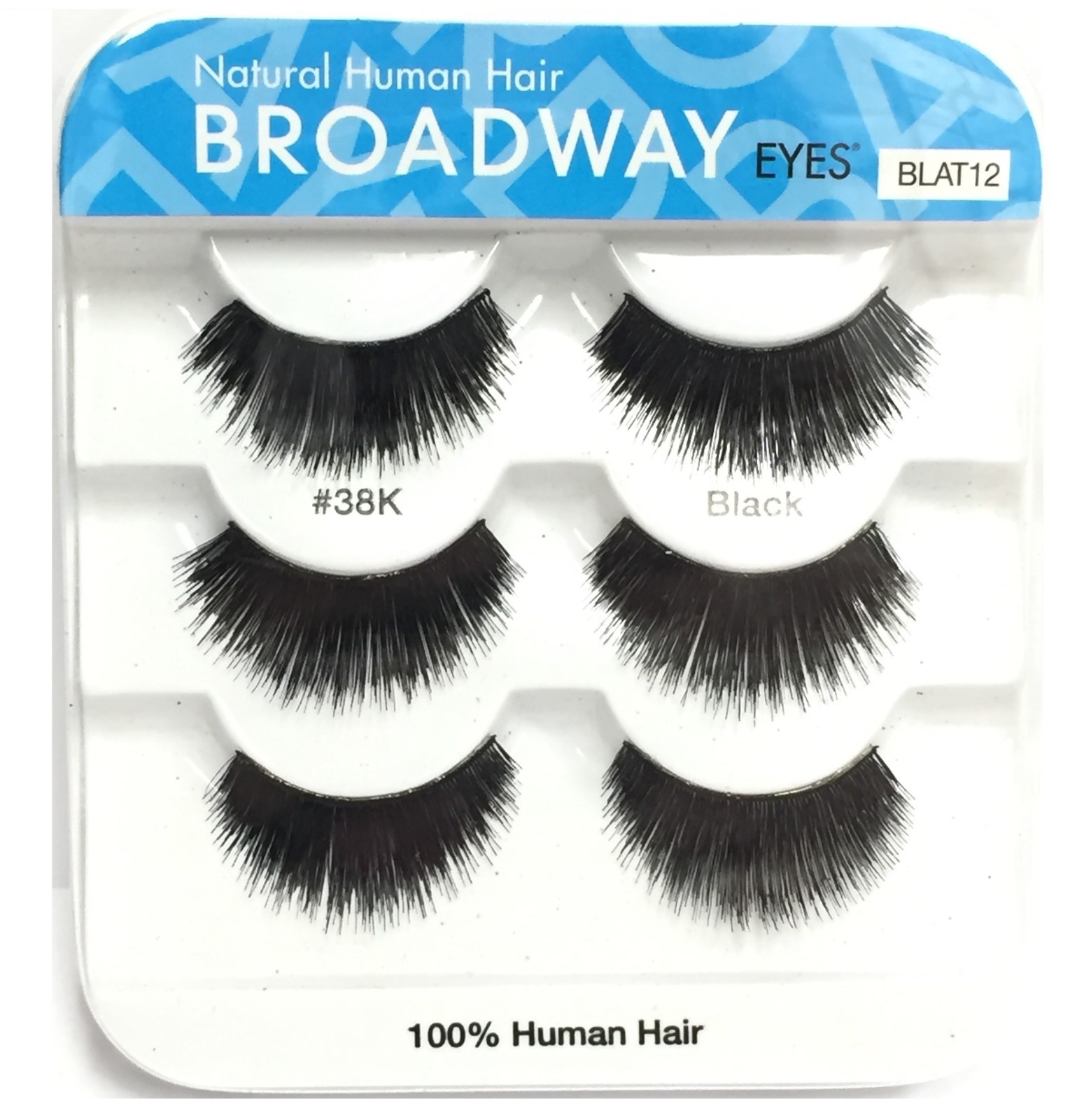 (3 PACK) Broadway Natural Human Hair - #38K, BLAT12