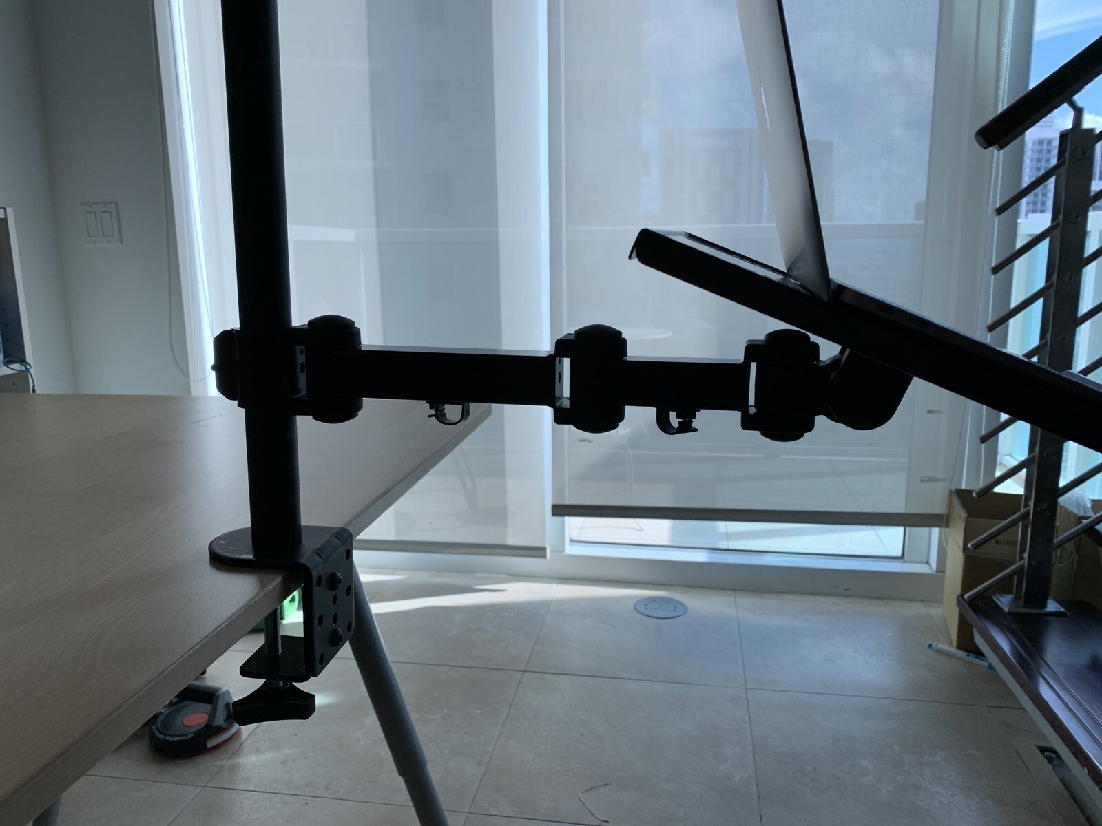 Articulated Arm, Heavy Duty, For Monitor Or Laptop/Keyboard Tray