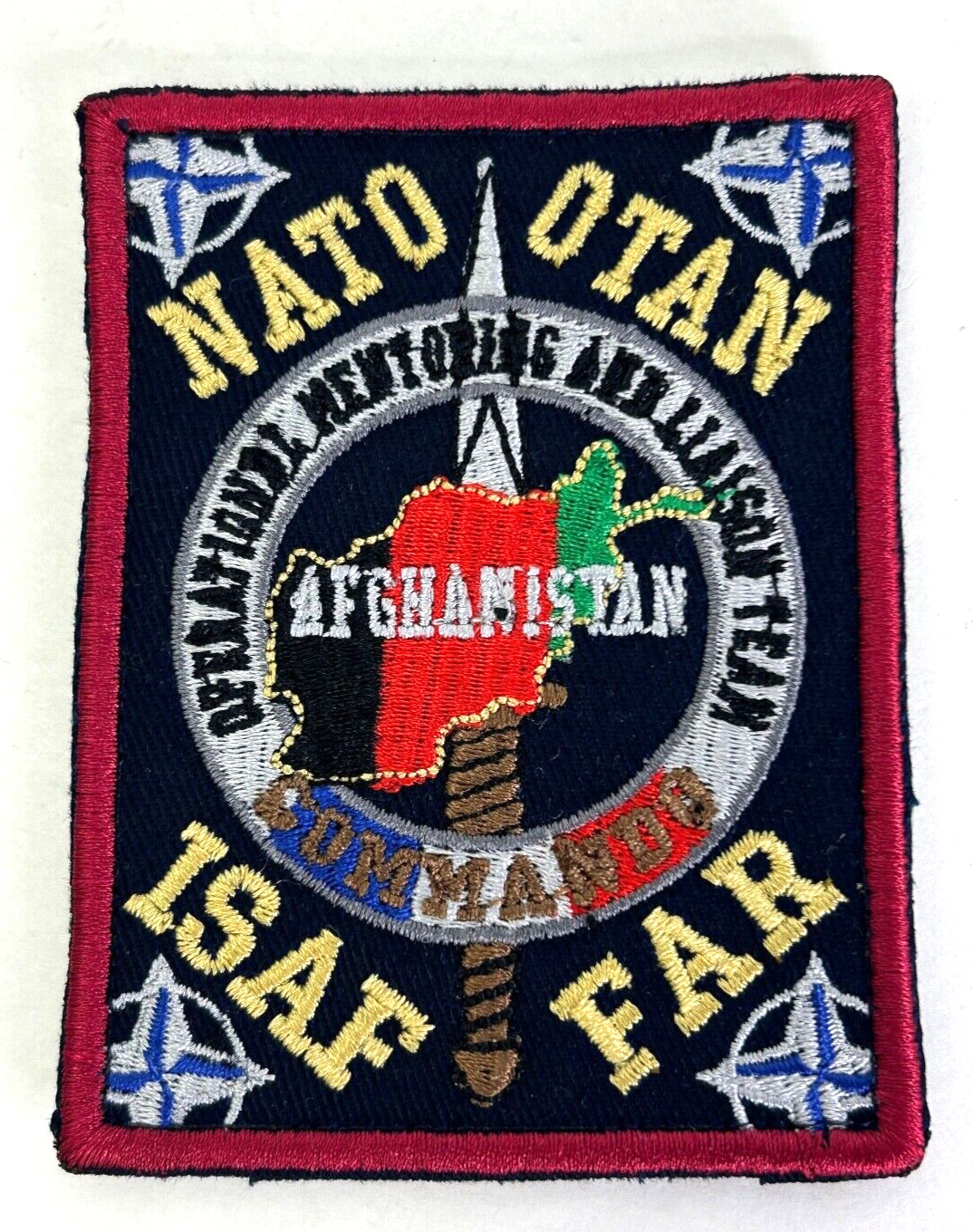 NATO ISAF Afghanistan Patch