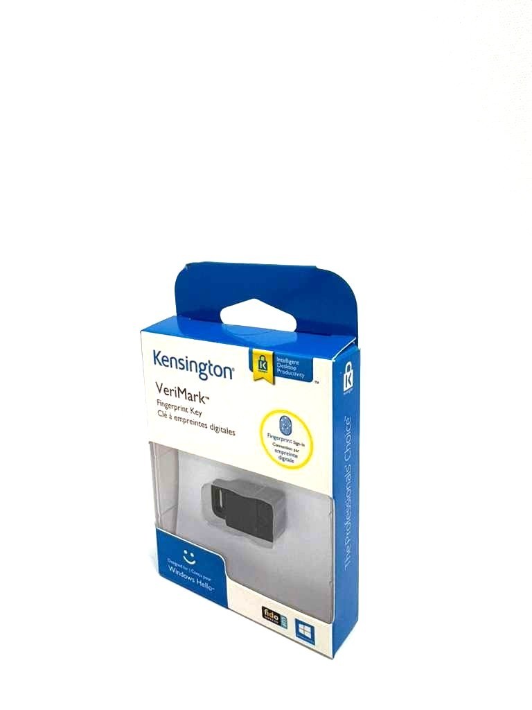 Kensington VeriMark Gen1 USB-A Fingerprint Key Reader - Windows Hello