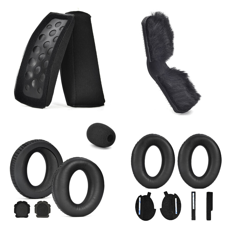 Replacement Ear Pads Cushions Headband for Bose X A10/ A20 /A30 Aviation Headset