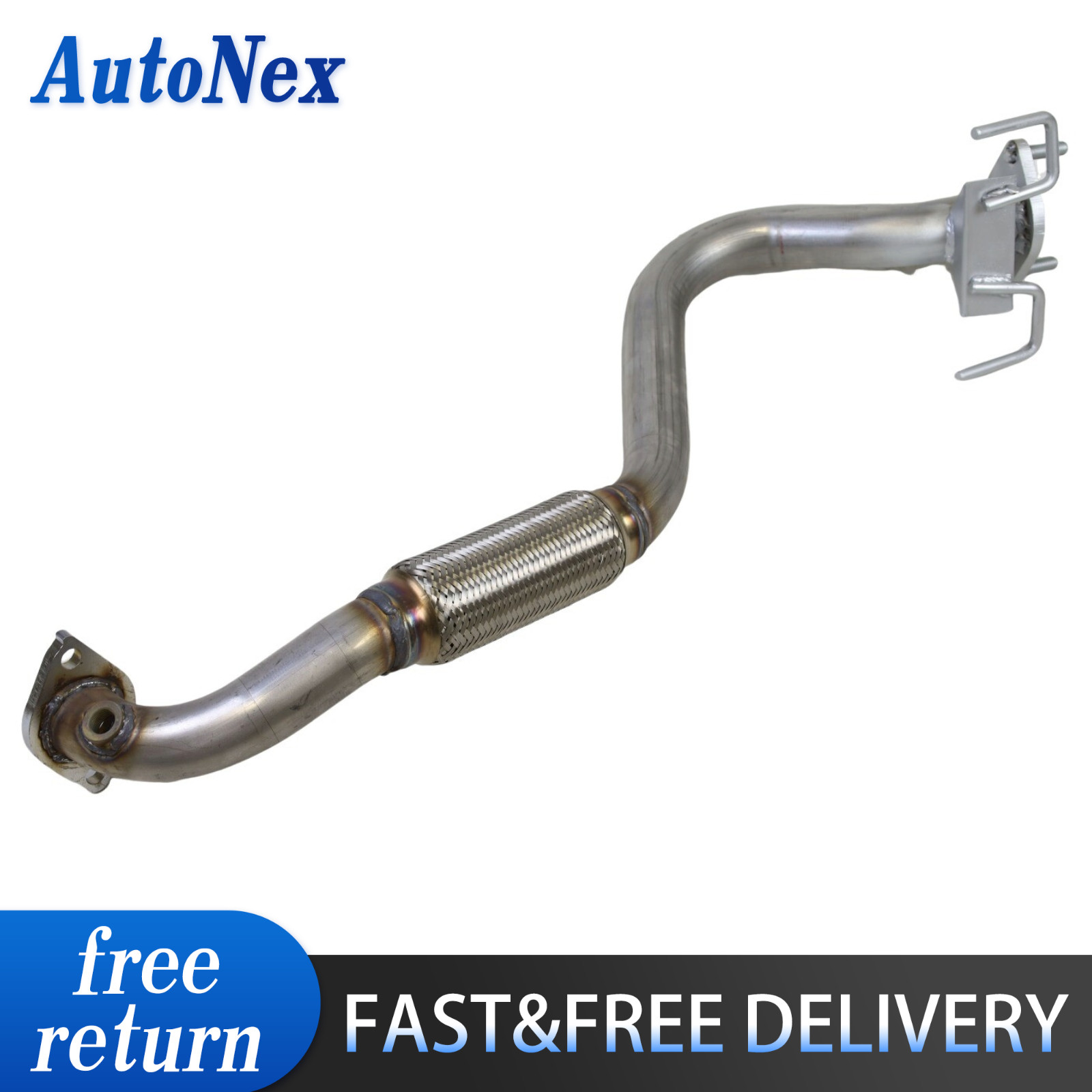 Fit 2010-2011 Kia Soul 2.0l Front Flex pipe Stainless Steel