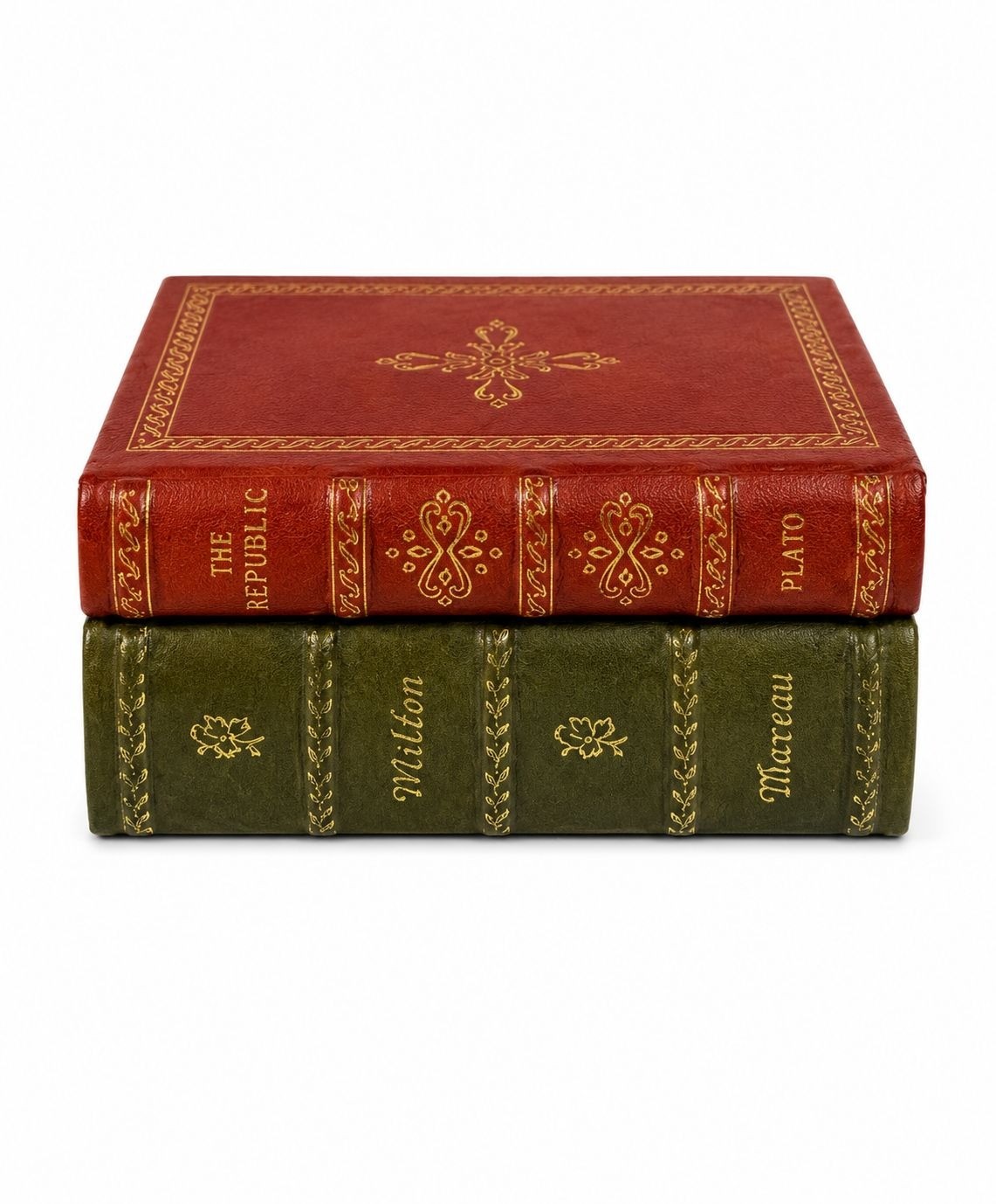 Storage Box Faux Book The Republic Walden Plato Thoreau Vintage Hidden Box Home