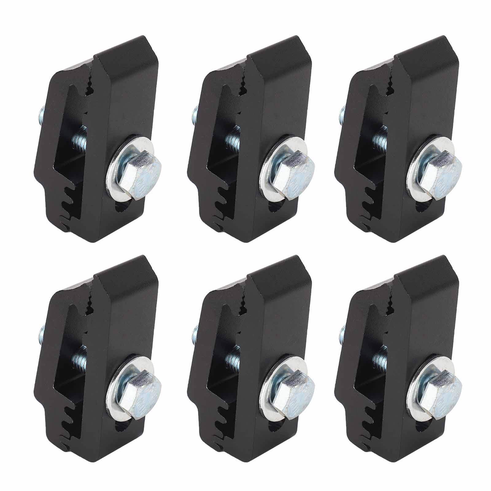 6pcs Low Pro Truck Bed Tonneau Cover Clamps Strong Fastening For Truck Beds