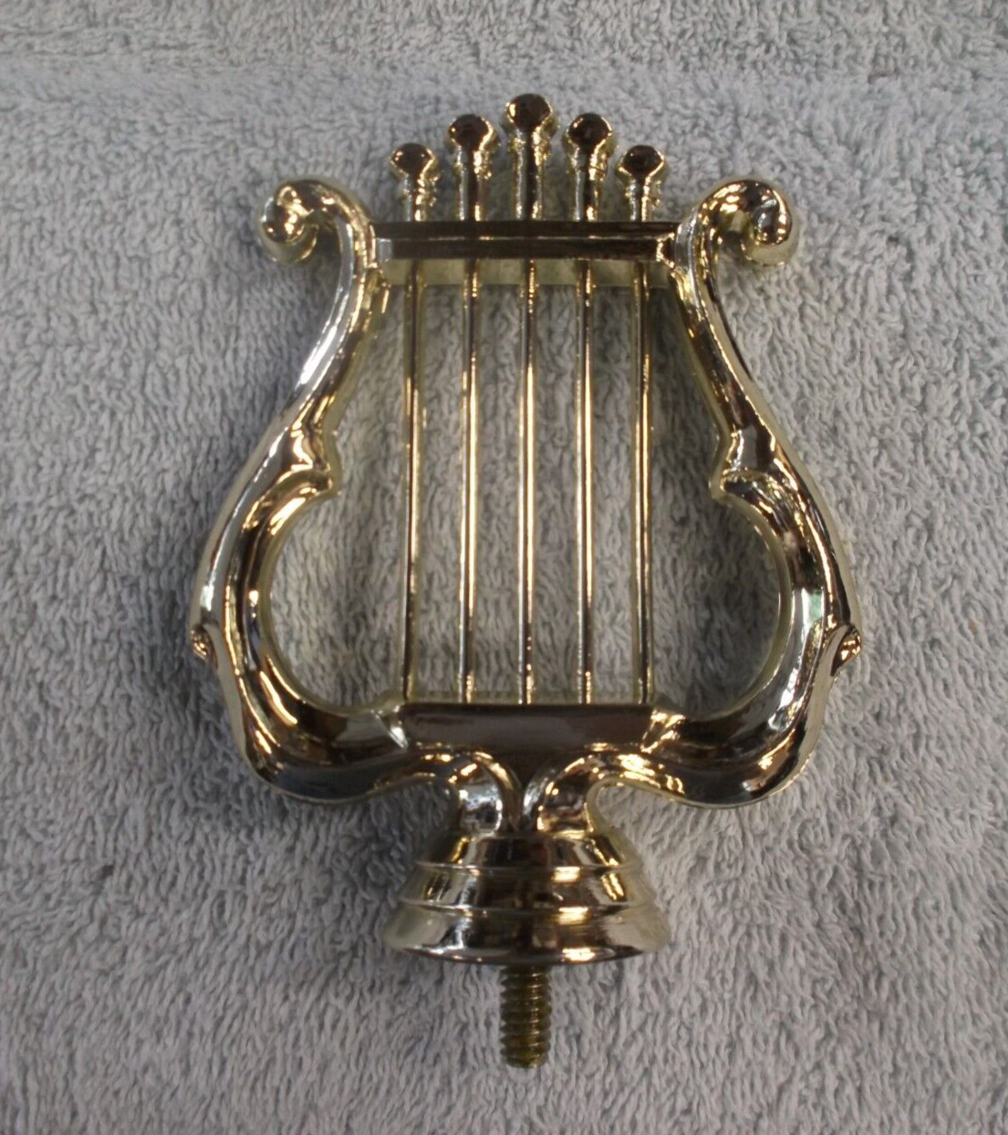 trophy parts lot of 11 pcs music lyre 4" tall topper PDU 425-G
