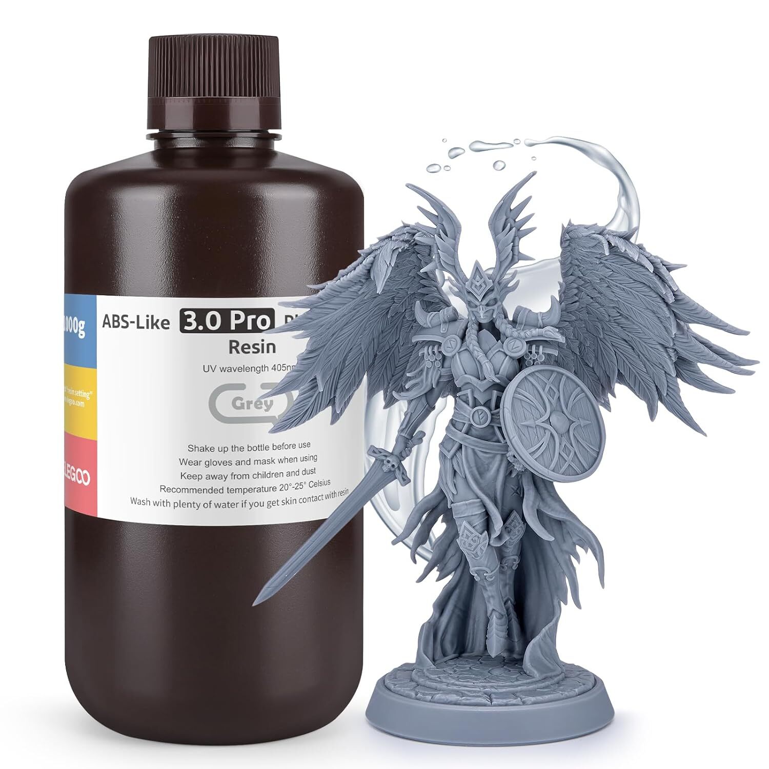ELEGOO ABS-Like 3.0 Pro Resin � Tough. Precise & Fast Curing for 3D Printing!