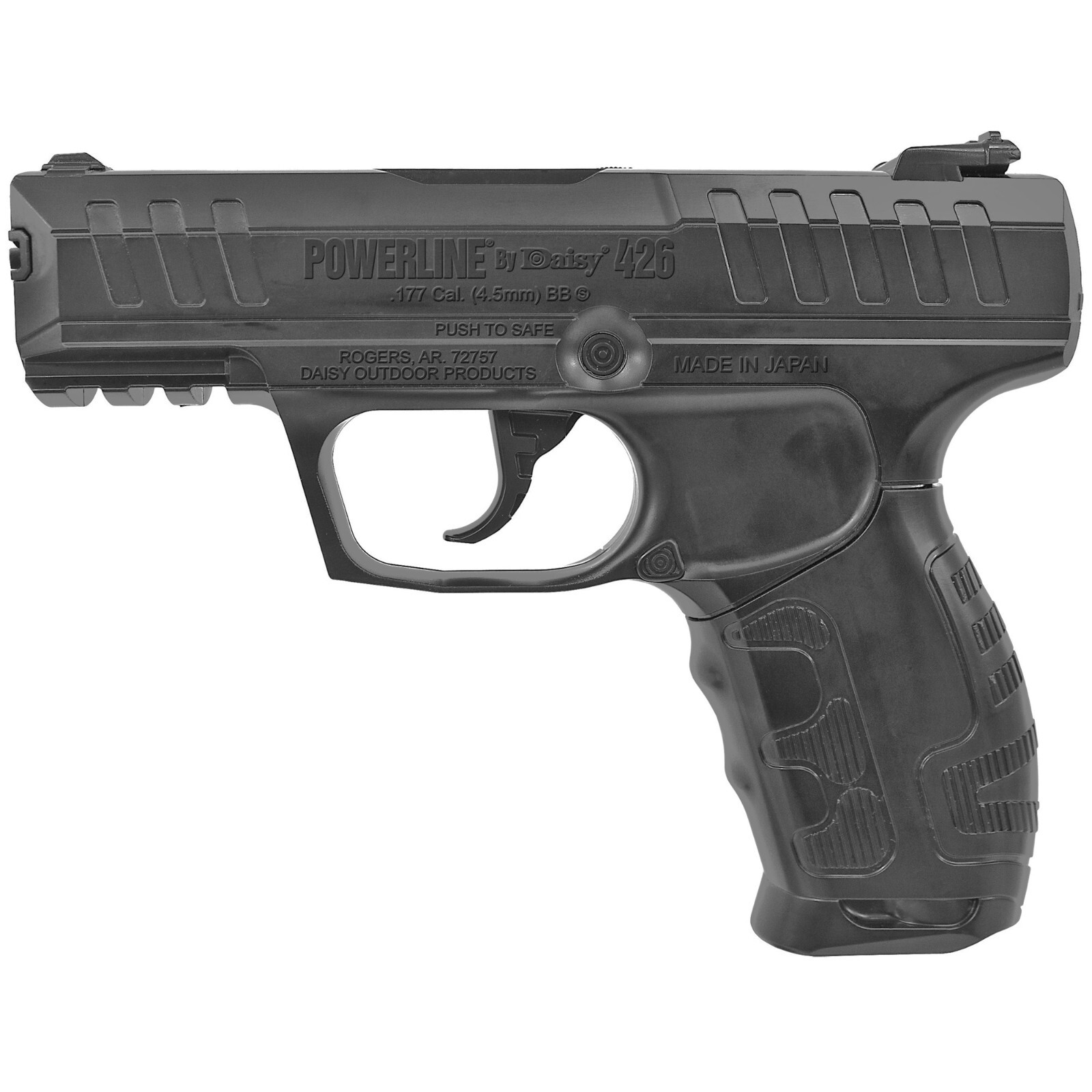 Daisy Powerline 426 Semi-Automatic CO2 .177 BB Gun Air Pistol 15 Rounds, 430 FPS