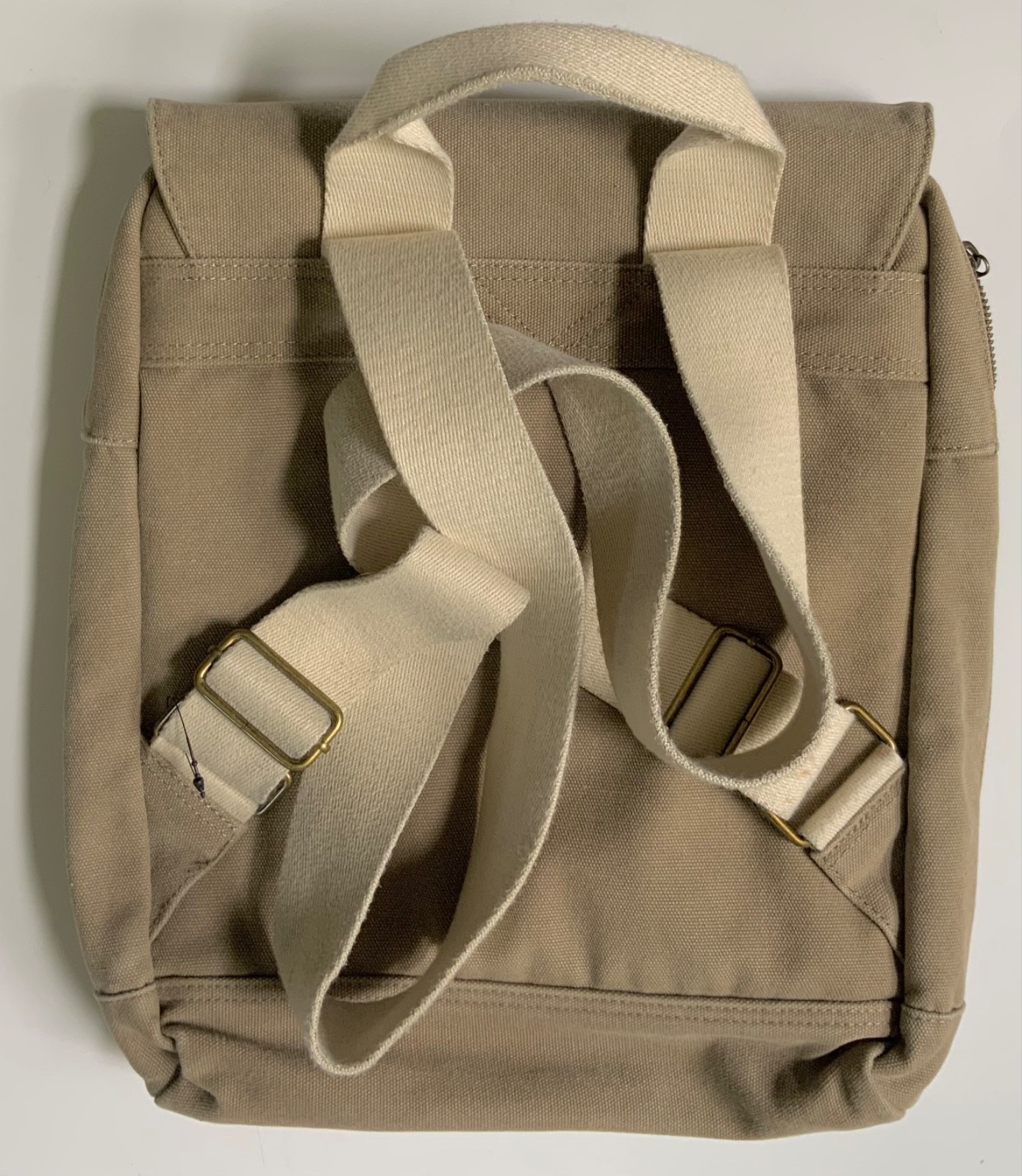 TOMS Trekker Canvas Backpack EUC