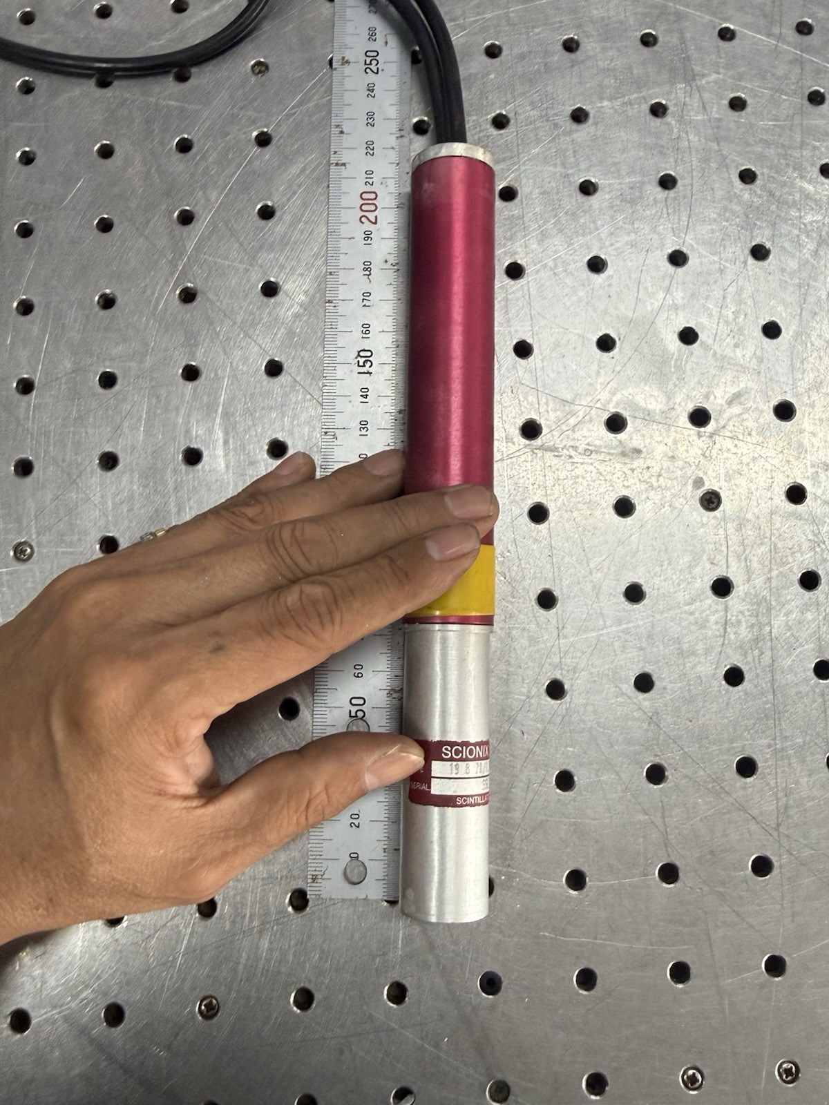 Scionix 19B70/1.1-E1-X Scintillation Detector Probe Untested As-Is
