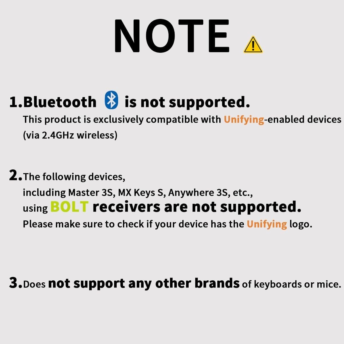 Lightweight USB Unifying Receiver for Logitech Devices - Hassle-Free Pairing