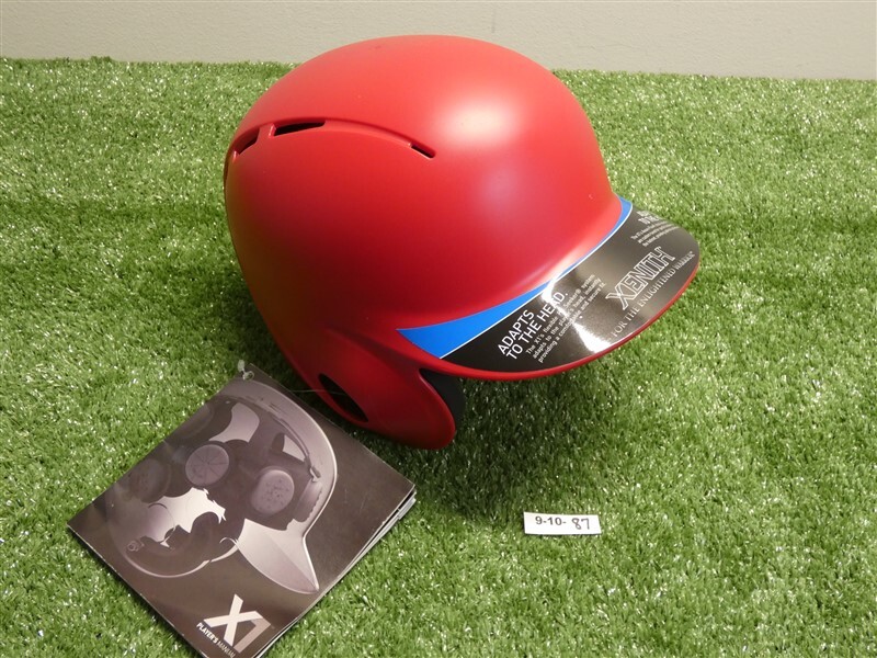 Xenith X1 Adjustable Baseball Helmet Medium (7- 7 3/8) Red New