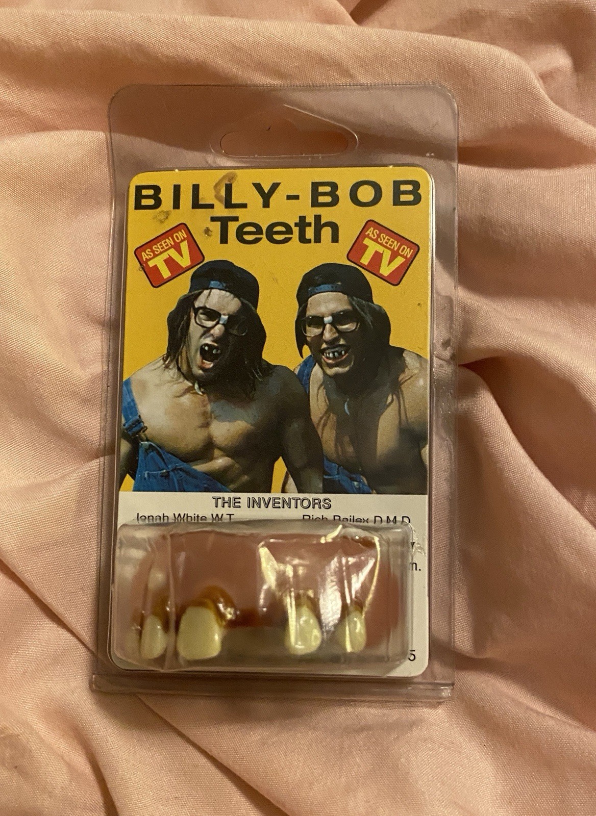Authentic Original Billy Bob Hillbilly Teeth w/Fitting Material -SNAGGLETOOTH