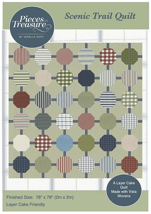 Jenelle Kent Scenic Trail Layer Cake Pattern