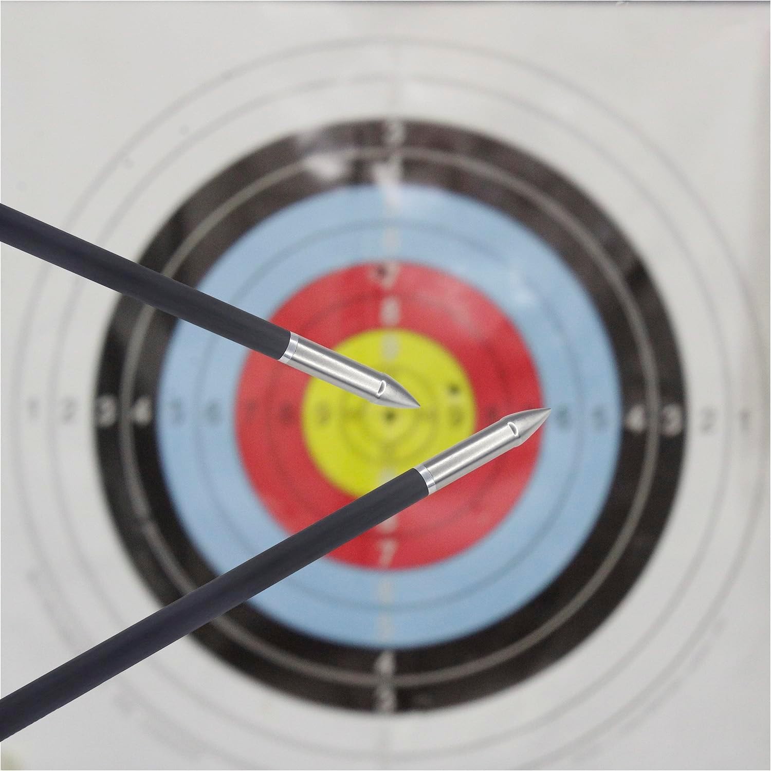 Stainless Steel Archery Field Points, Easy Pull Various OD for 85/100/125/150...