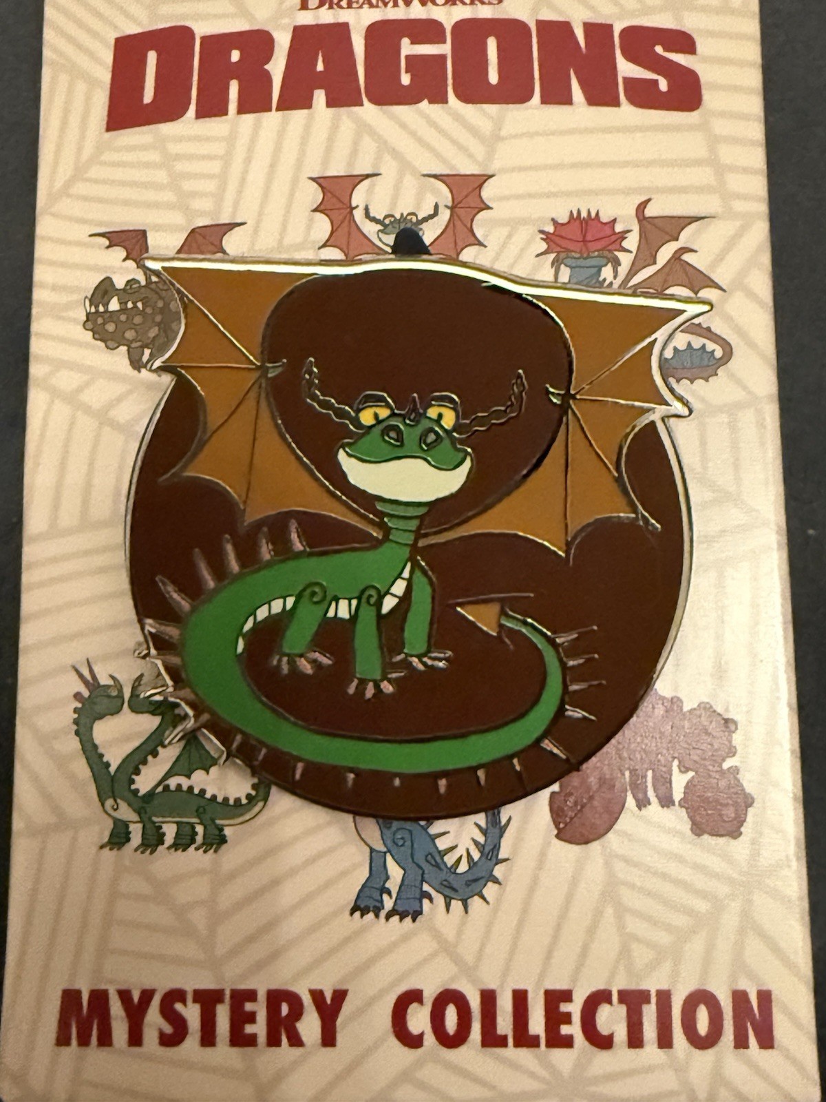 Epic Universe Isle of Berk How To Train Your Dragon Terrible Terror Mystery Pin