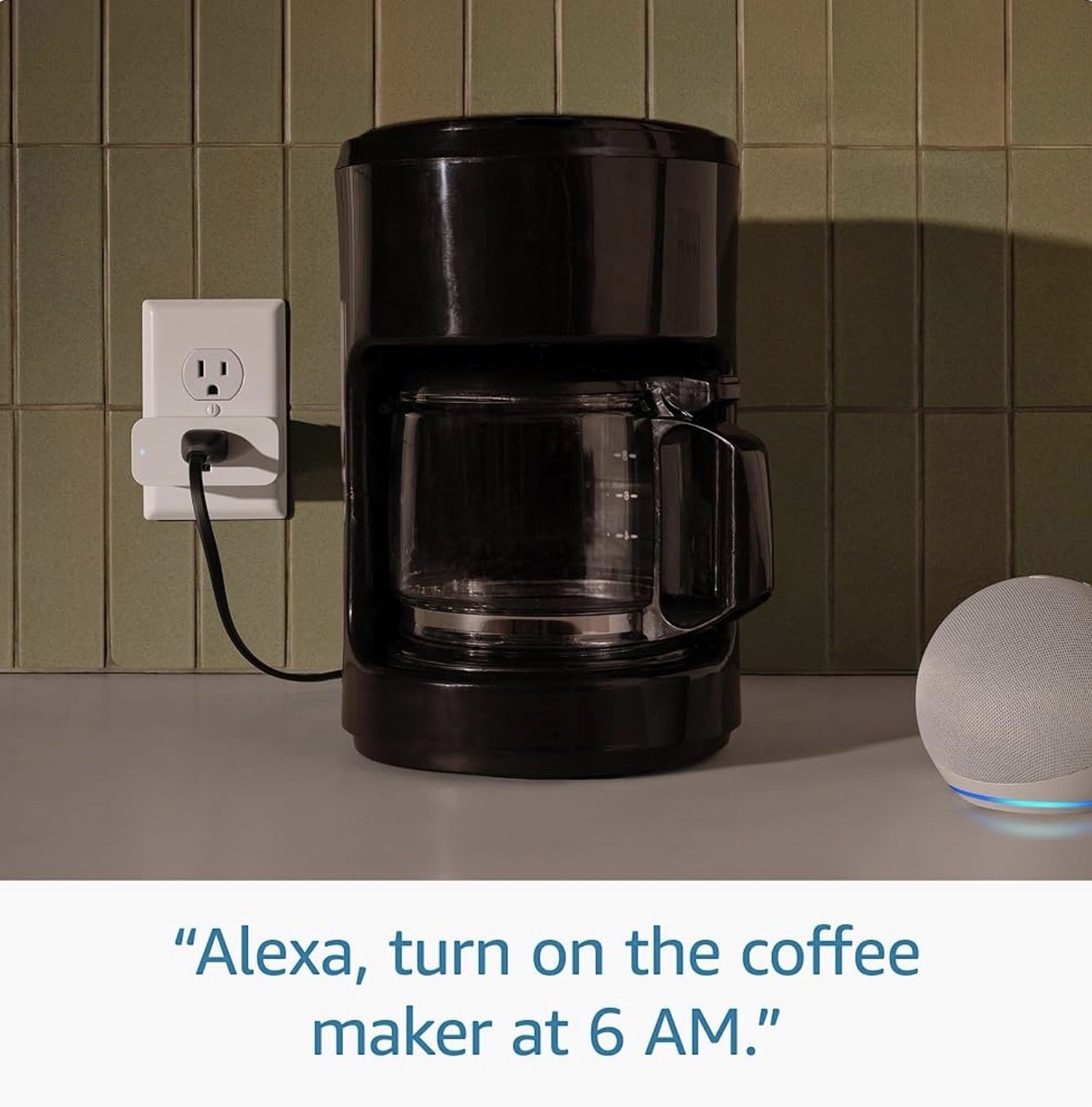 Amazon Smart Plug Works with Alexa | Simple setup,endless possibilities | White