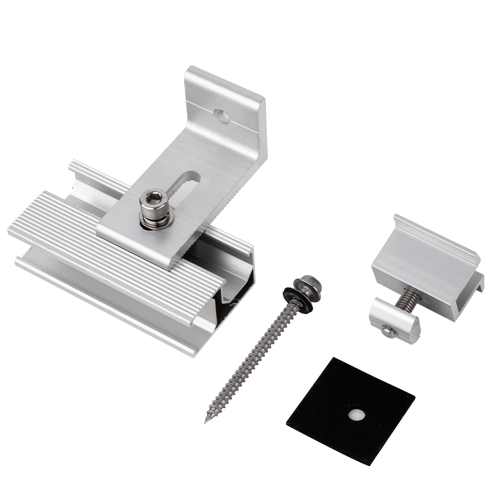 Roof Adjustable Solar Panel Mounting Brackets Kit System for 1-4PCS Solar Panels
