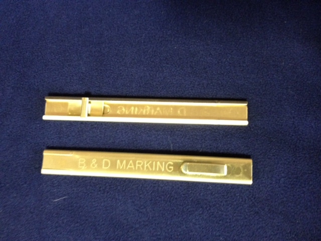 2 Brass Soapstone holders (Universal) for Thin & Medium (BH-2)