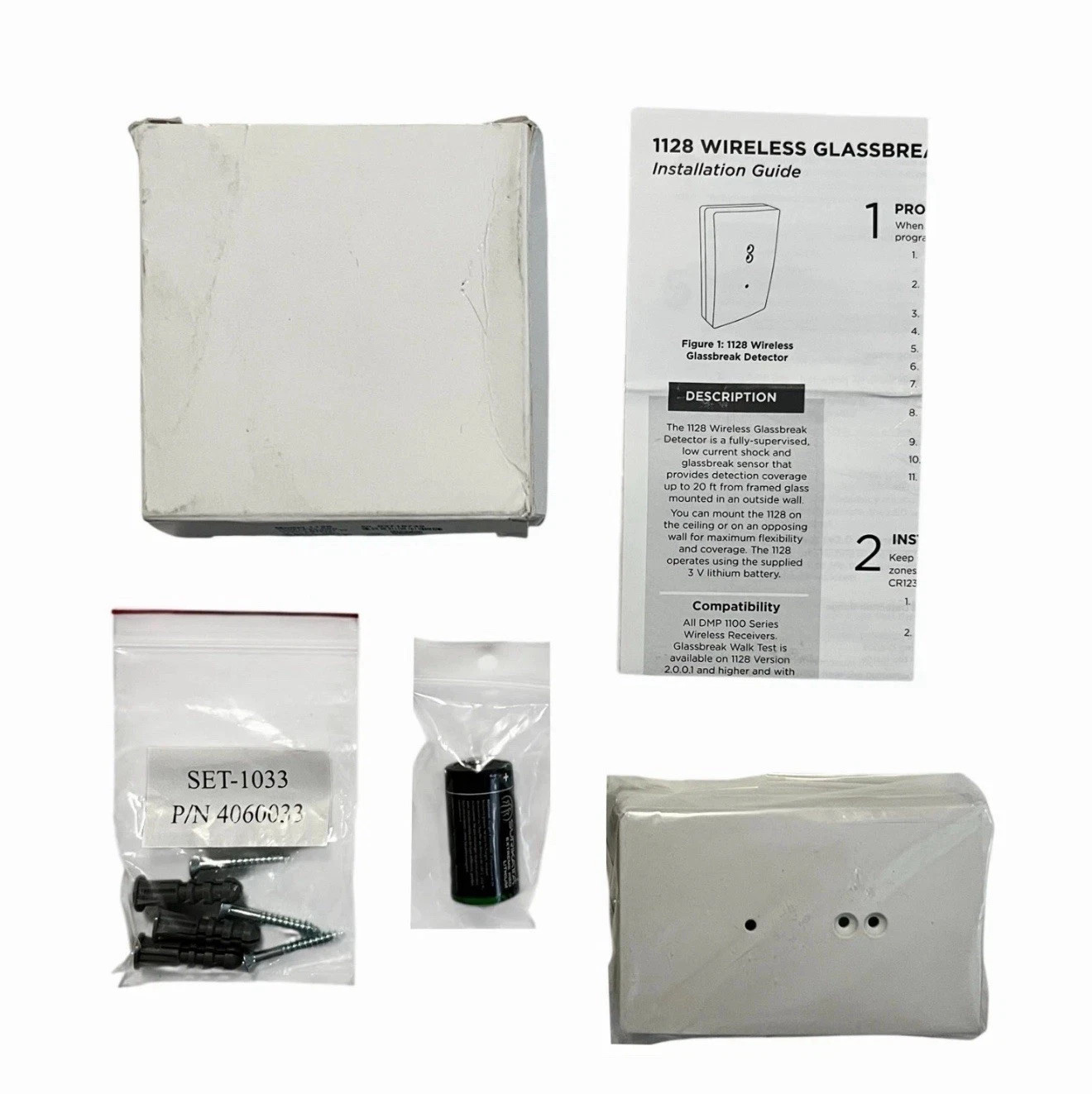DMP 1128 Wireless GBD Glass Break Detector ⭐NEW⭐