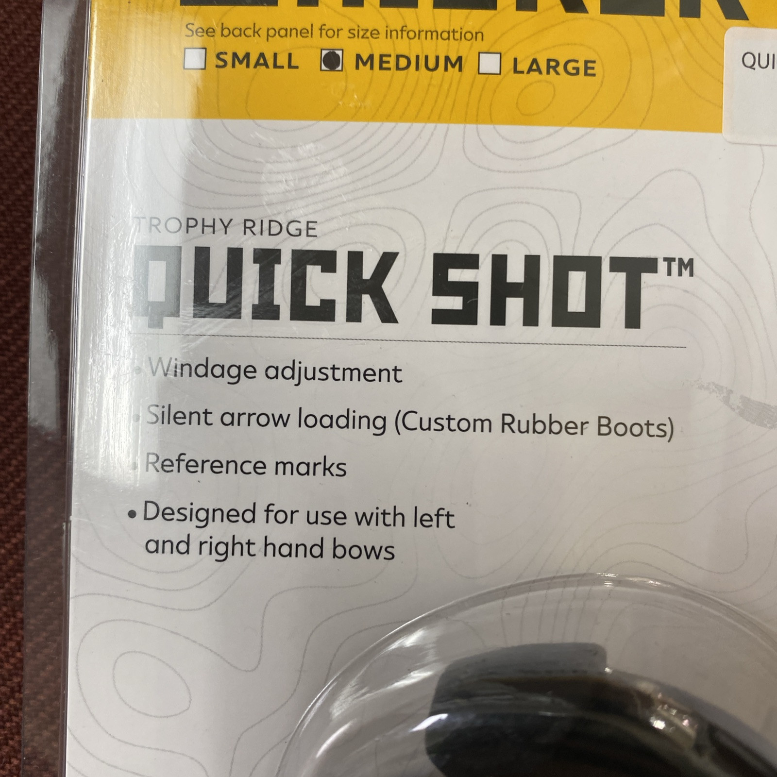 Trophy Ridge Whisker Biscuit Quick Shot - MEDIUM - Archery Rest - NEW!