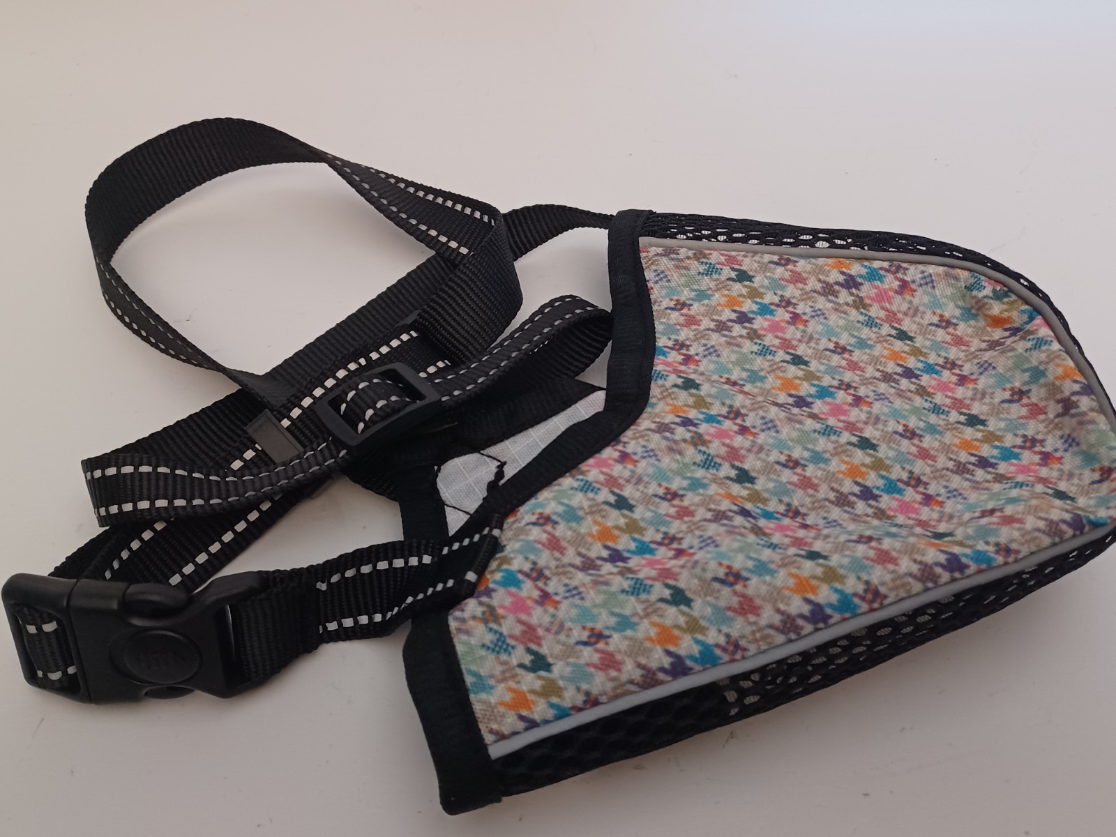 Soft Dog Muzzle XXL Colorful/Multicolored