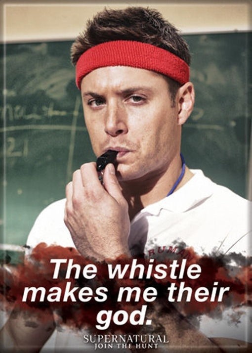 Supernatural TV Series: Dean Gym Coach  Photo Refrigerator Magnet NEW UNUSED