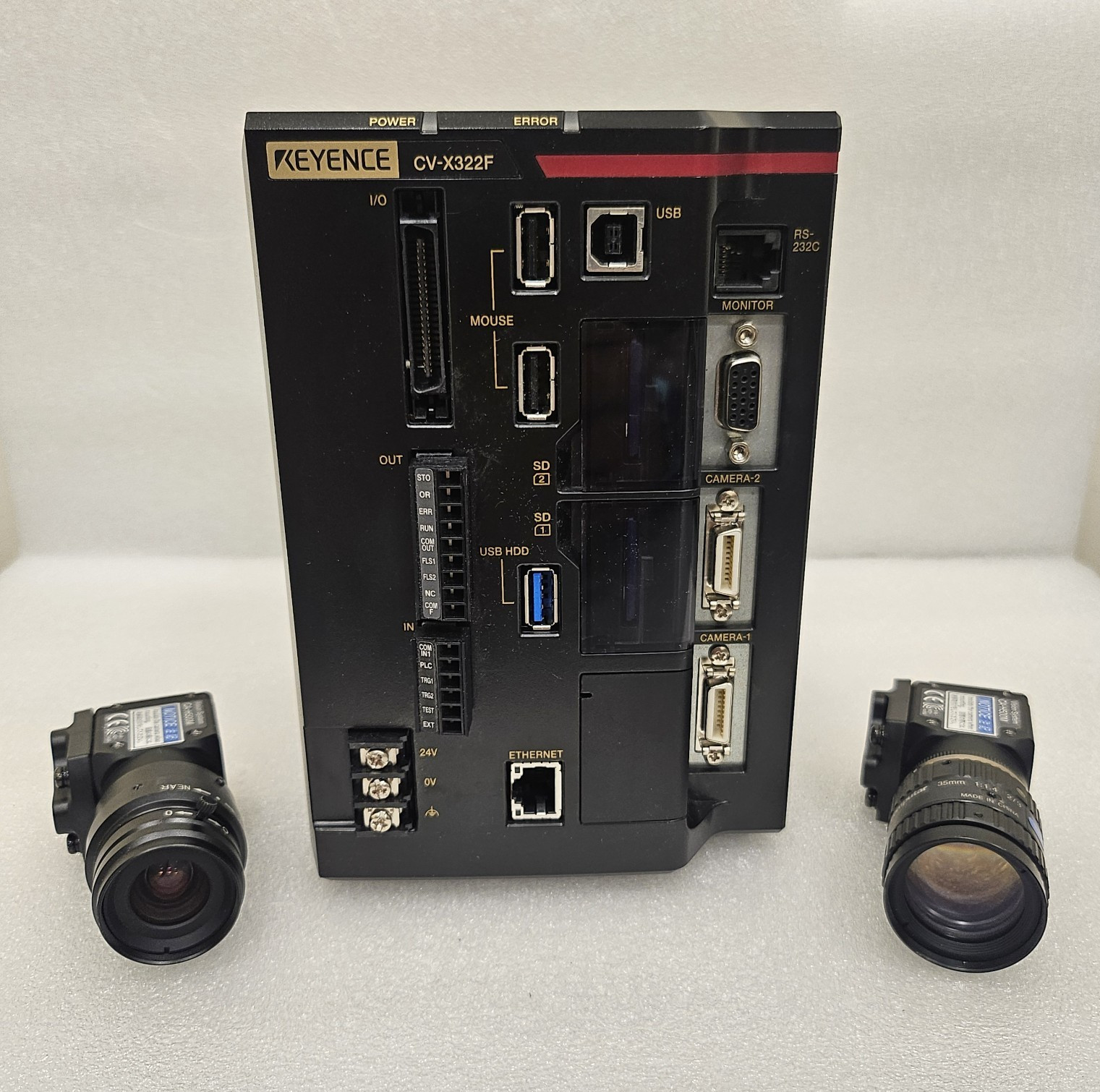 Keyence CV-X322F / 2 VIsion system CA-H500M