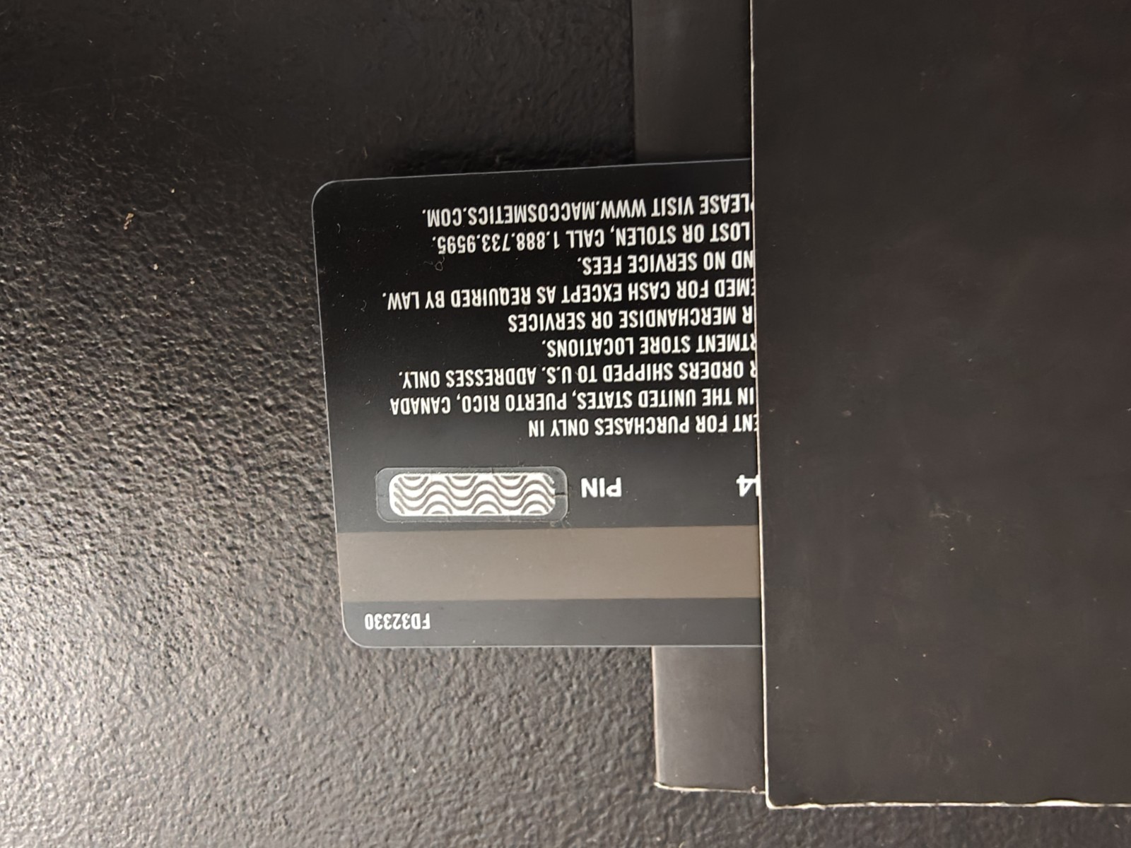 MAC $50 GIFT CARD
