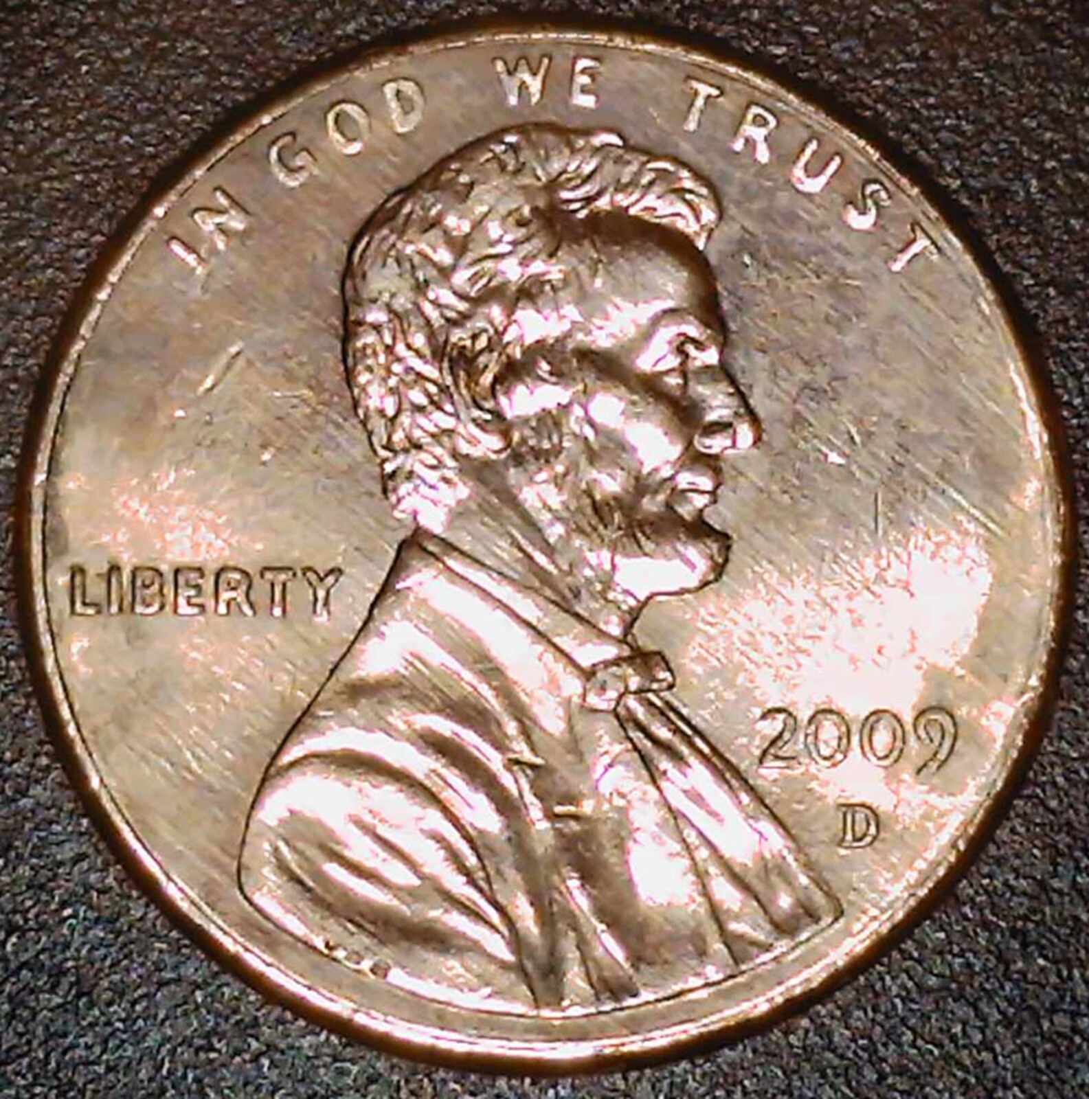 2009 D Lincoln Bicentennial Penny - Birth & Early Childhood Years