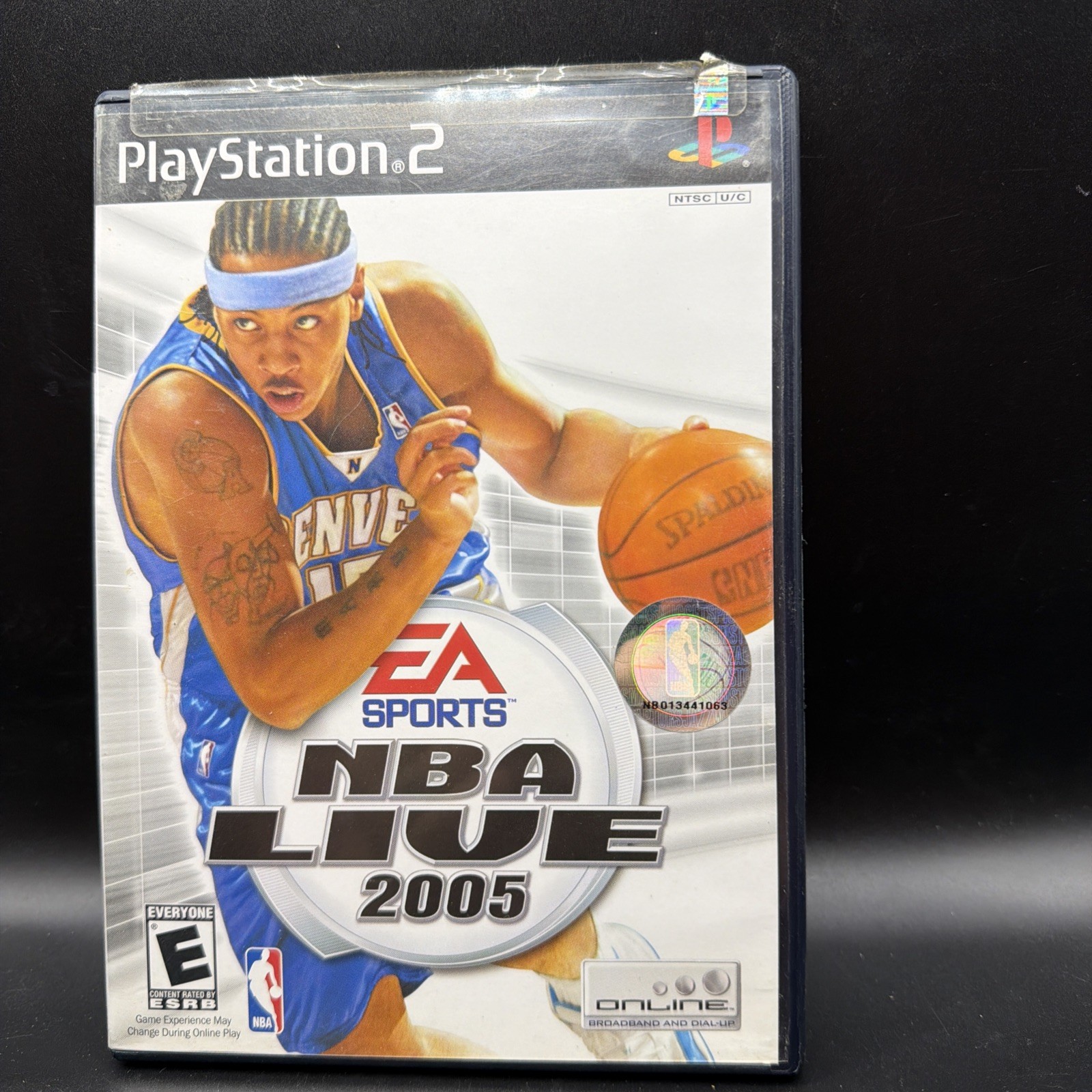 NBA Live 2005 PS2 PlayStation 2 Replacement Case & Manual Only No Game C2