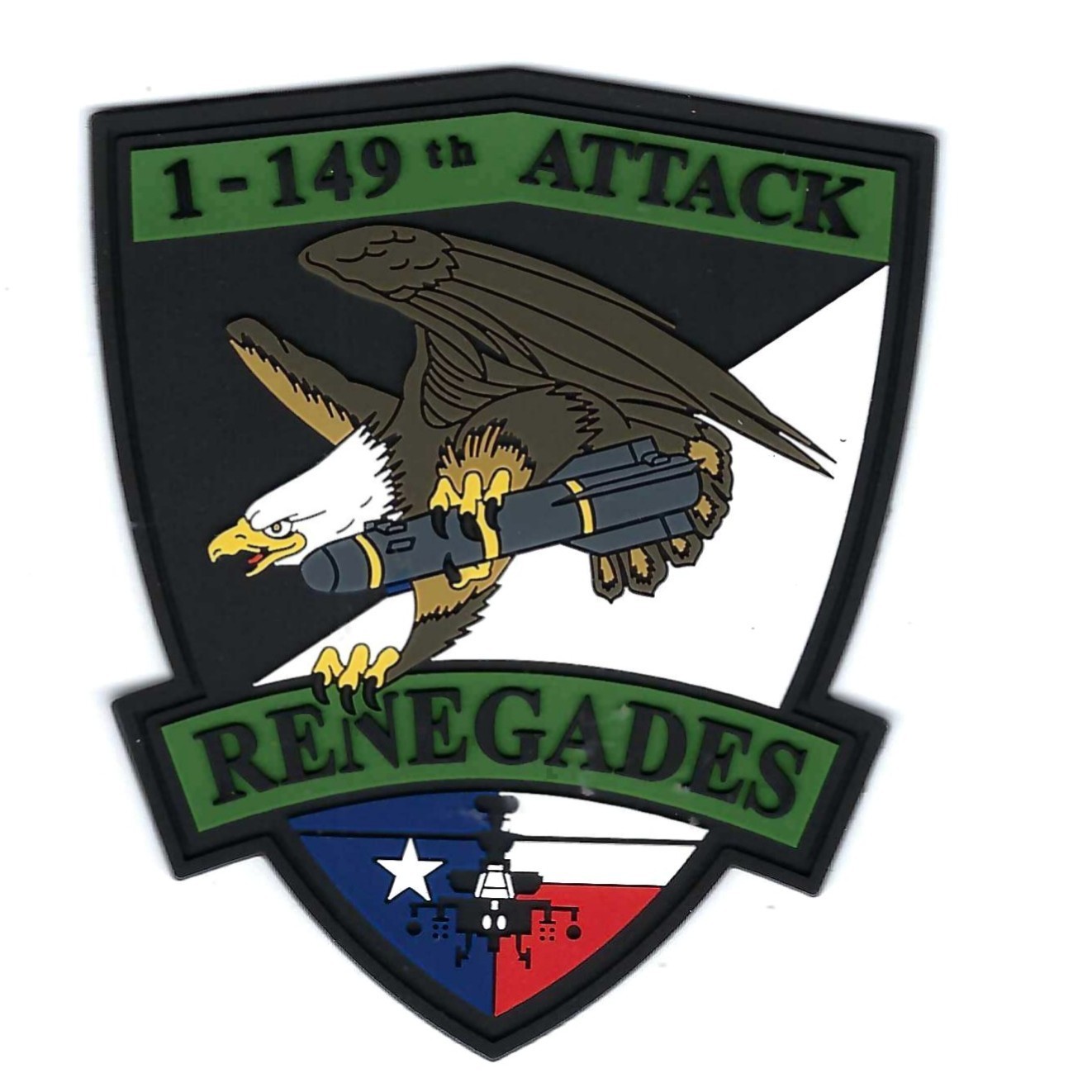1-149 ATTACK 'RENEGADES' (!!NEW!! PVC THEIR LATEST) patch