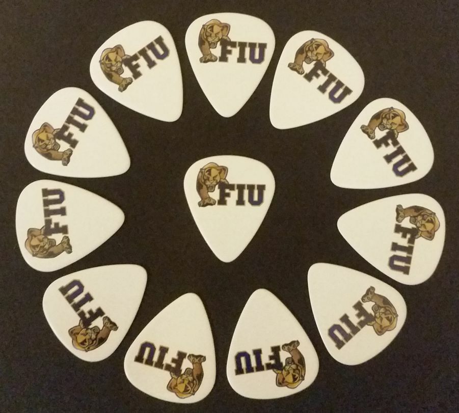 Florida International University Logo Guitar Picks (12 picks) *GET 50% OFF 2ND