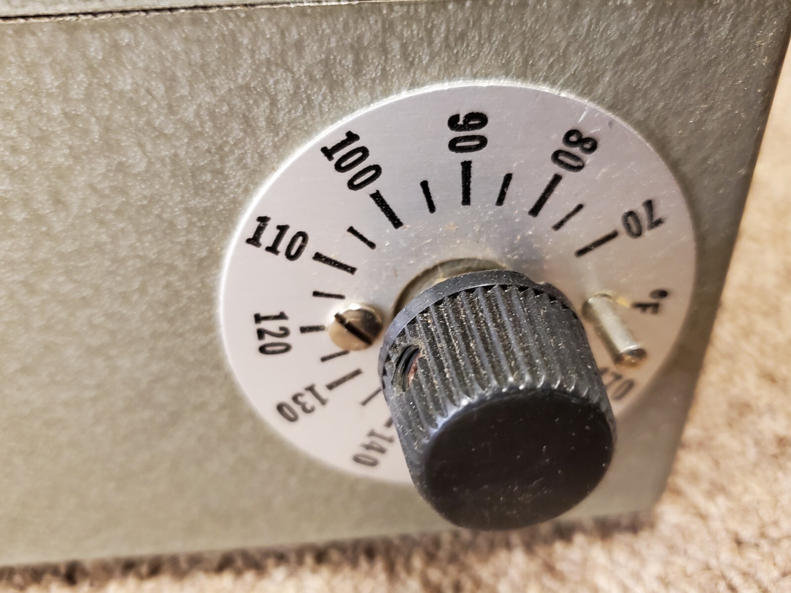 Temperature Control switch United Electric Controls Co., E27A, 20 amps, new