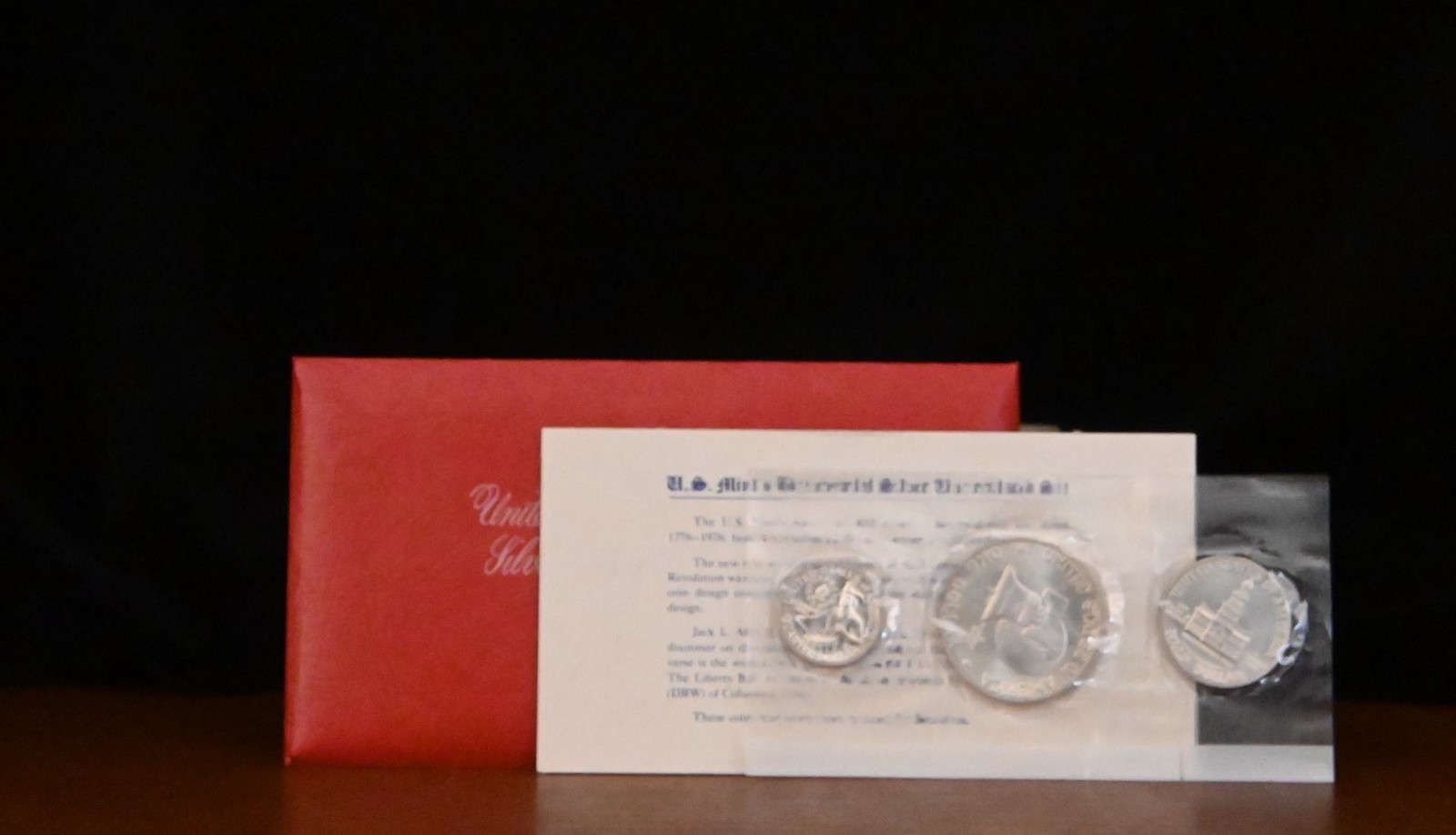 1776-1976 (S) U.S. Mint Bicentennial 40% Silver Uncirculated 3-Coin Set w/OGP