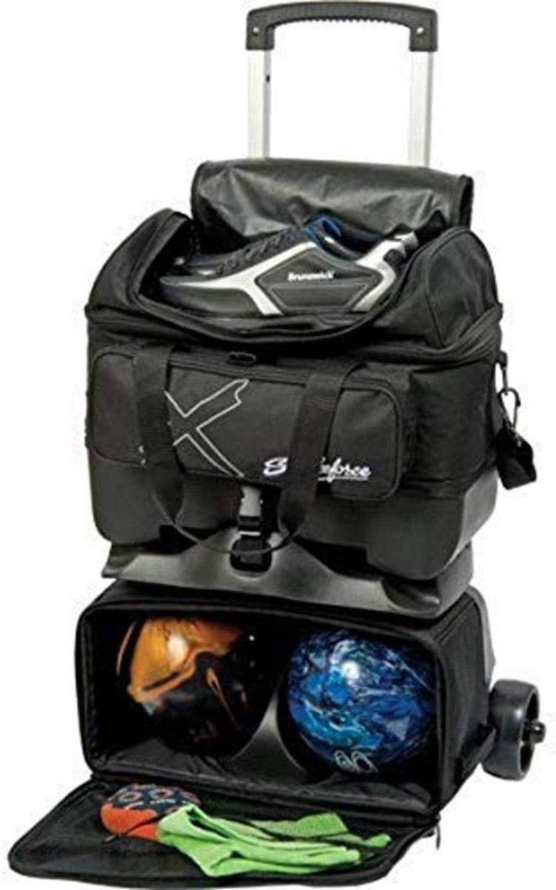 KR Strikeforce Hybrid X Four Ball Roller Bowilng Bag with Shoe Compartment