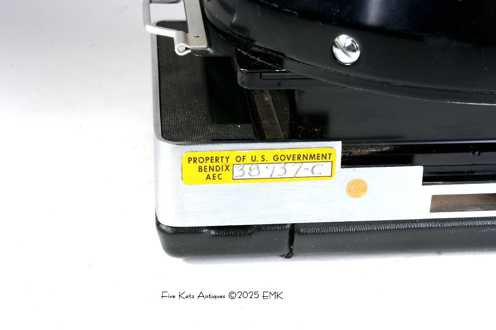 Vintage Nikon PFM Microscope Polaroid Capture - NASA - Bendix