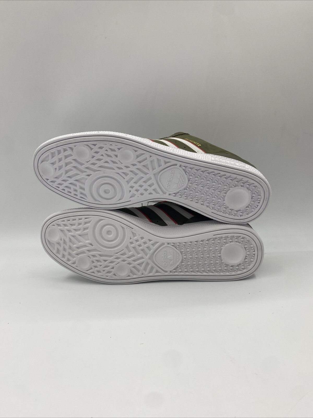 Adidas BUSENITZ DAN MANCINA Olive Strata Red White ID3370 Men’s Sizes 12-14