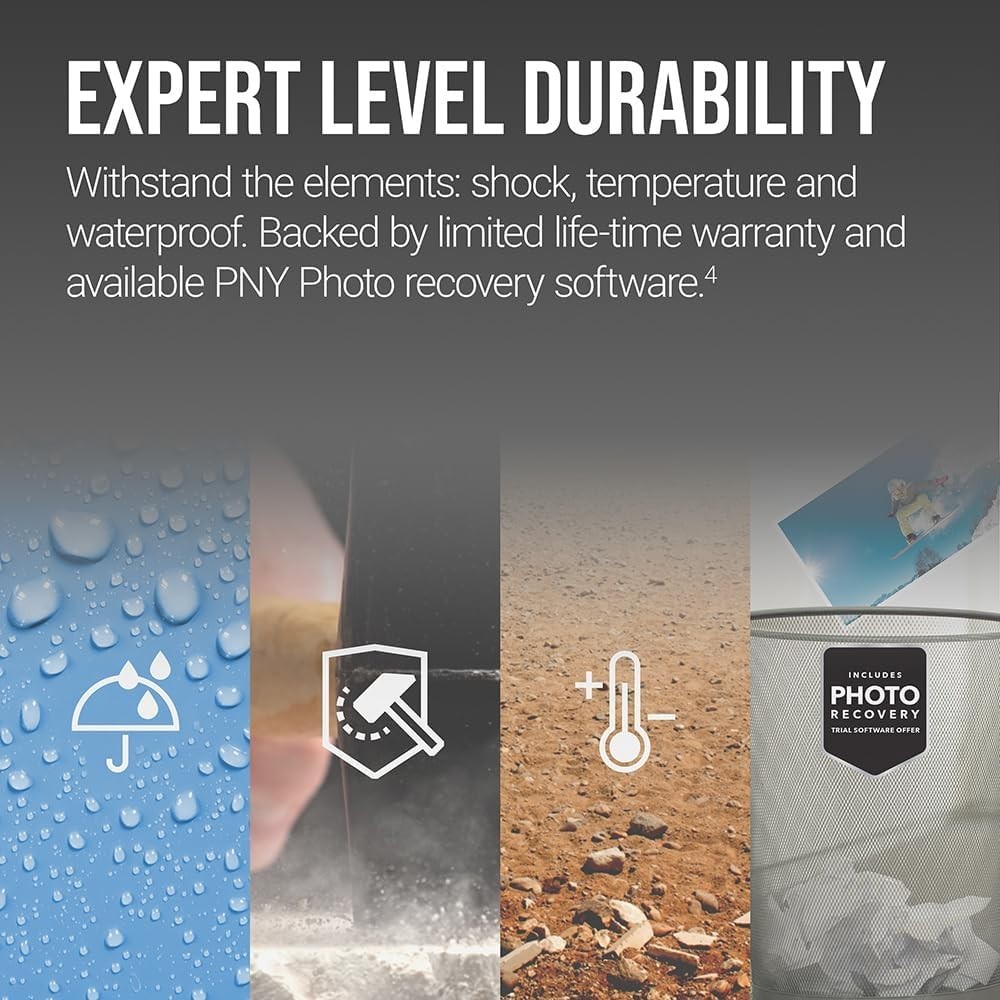256GB PRO Elite Prime UHS-I microSDXC - Fast 4K Recording, A2 App Performance