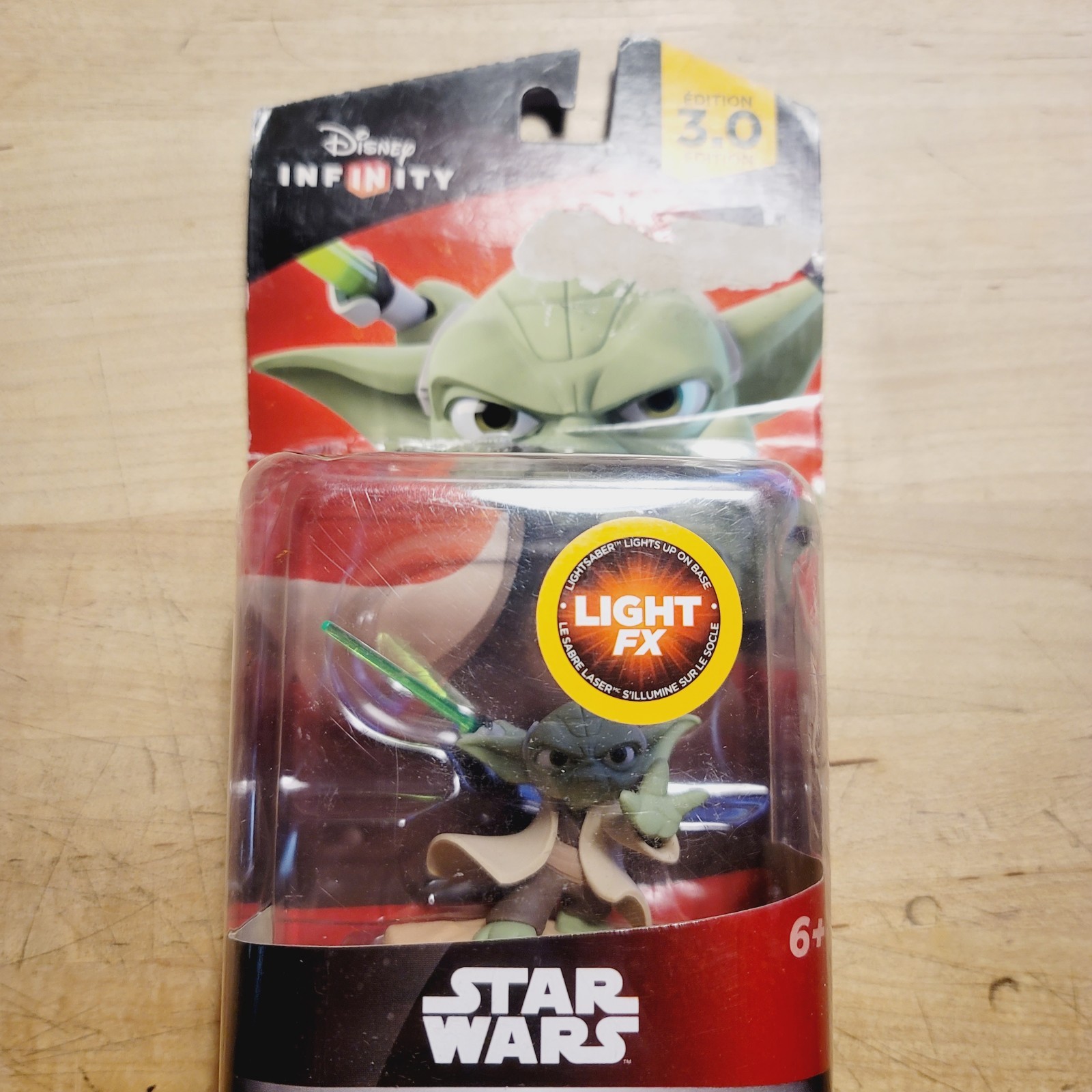 Disney Infinity 3.0 Edition Star Wars Yoda Character Figure W/Light FX Pls Read