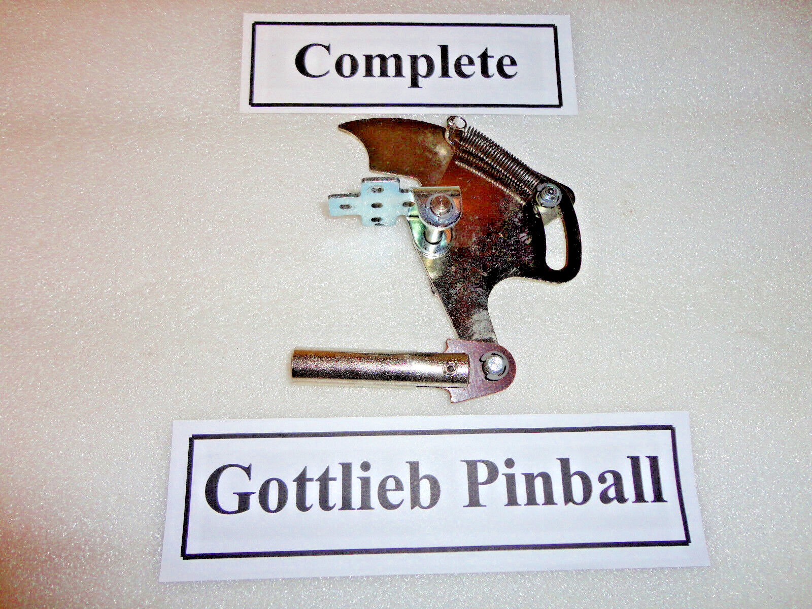 Gottlieb Ball Hole Kicker Right Arm Assembly, Used on Many Games, Genuine Part.