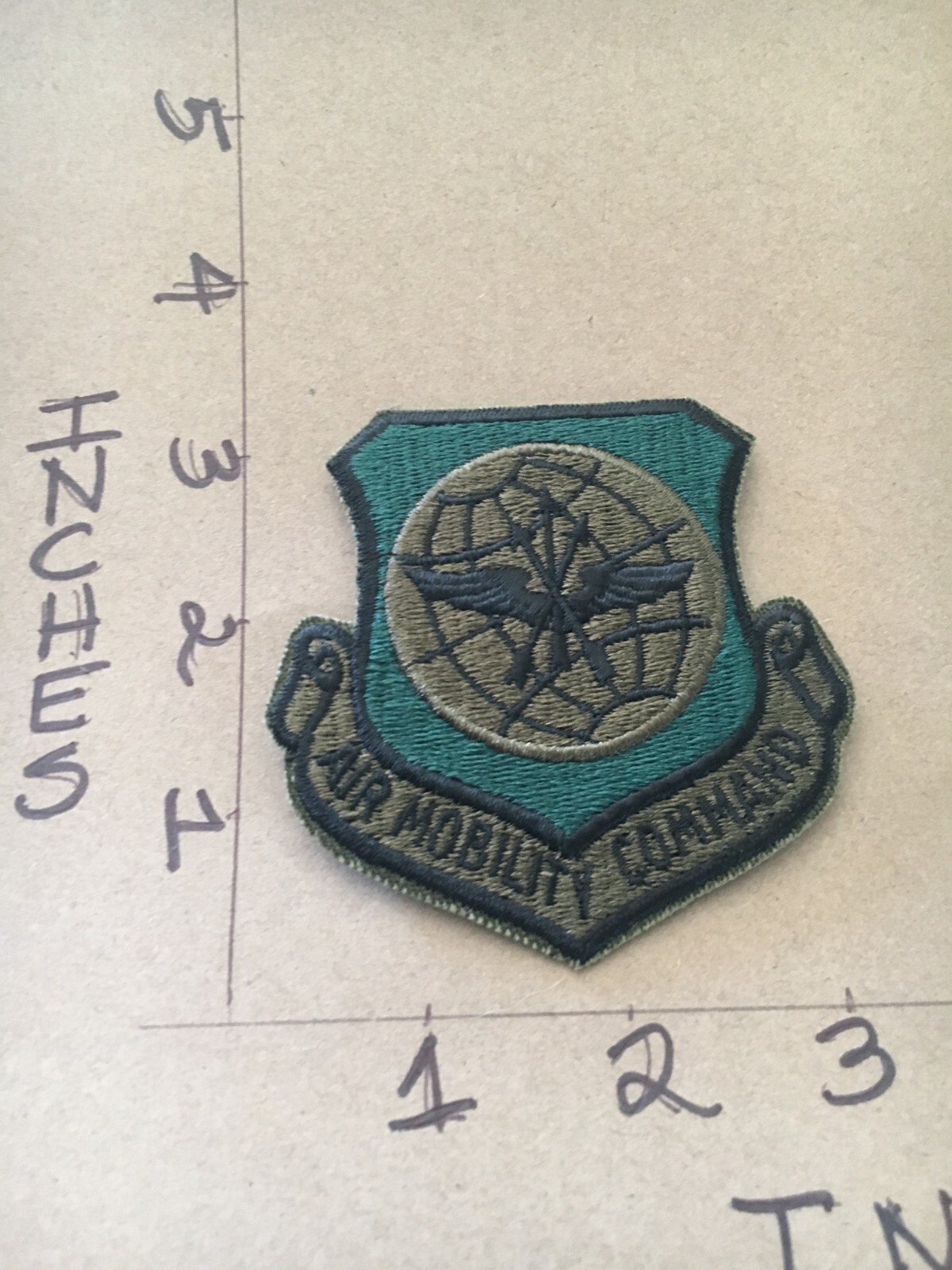 US Air Force Air Mobility Command Squadron subuded Patch 9/21/23 modern