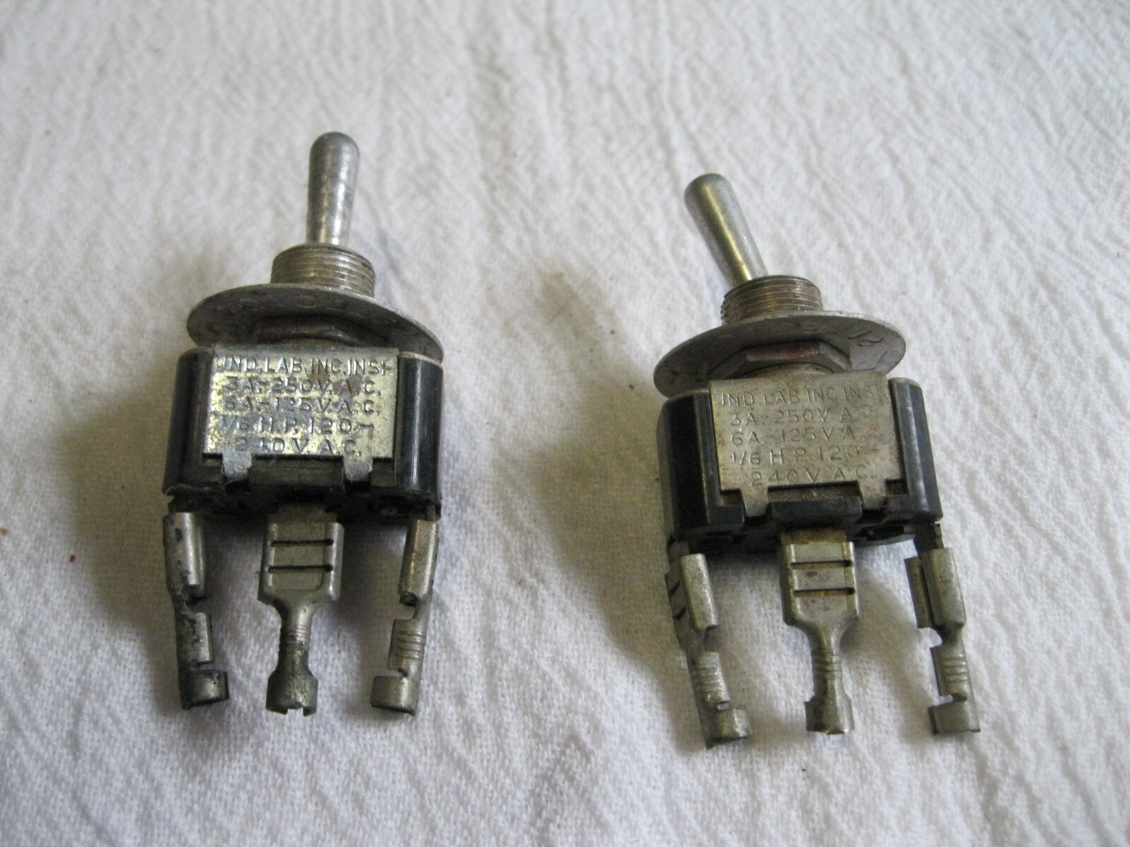 Vintage A H&H selector switch with name plate NEW, no box Lot of 2