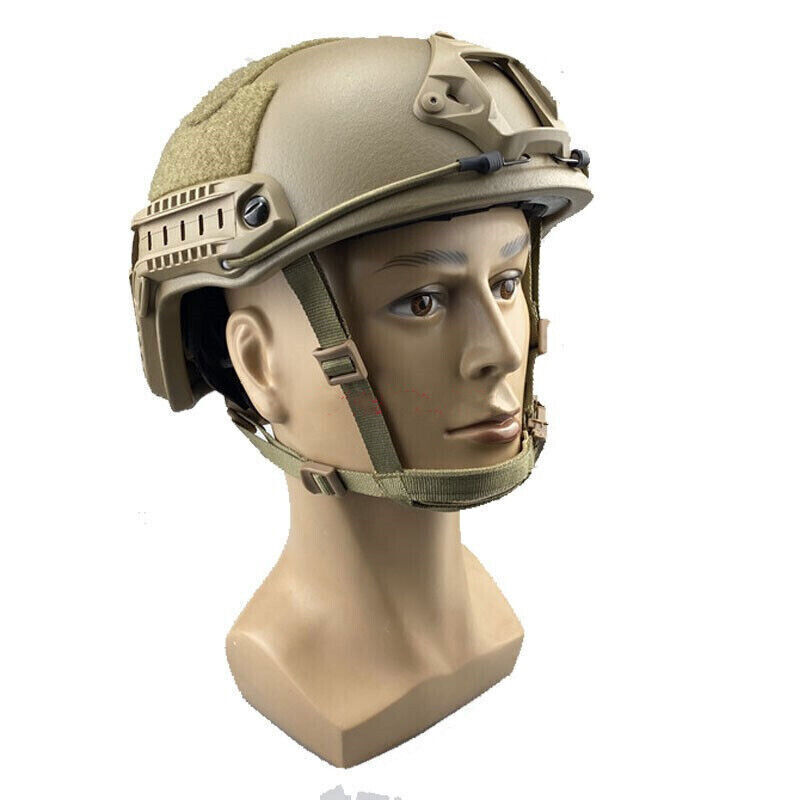 FAST NIJ IIIA Ballistic Helmet UHMW-PE Bulletproof Khaki Military M/L US STOCK!