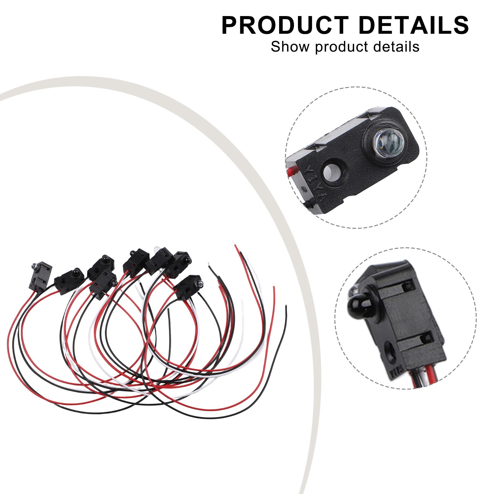 4 PFor air InfrFor ared Sensor QT30CM Photoelectric Switch for Object Detection