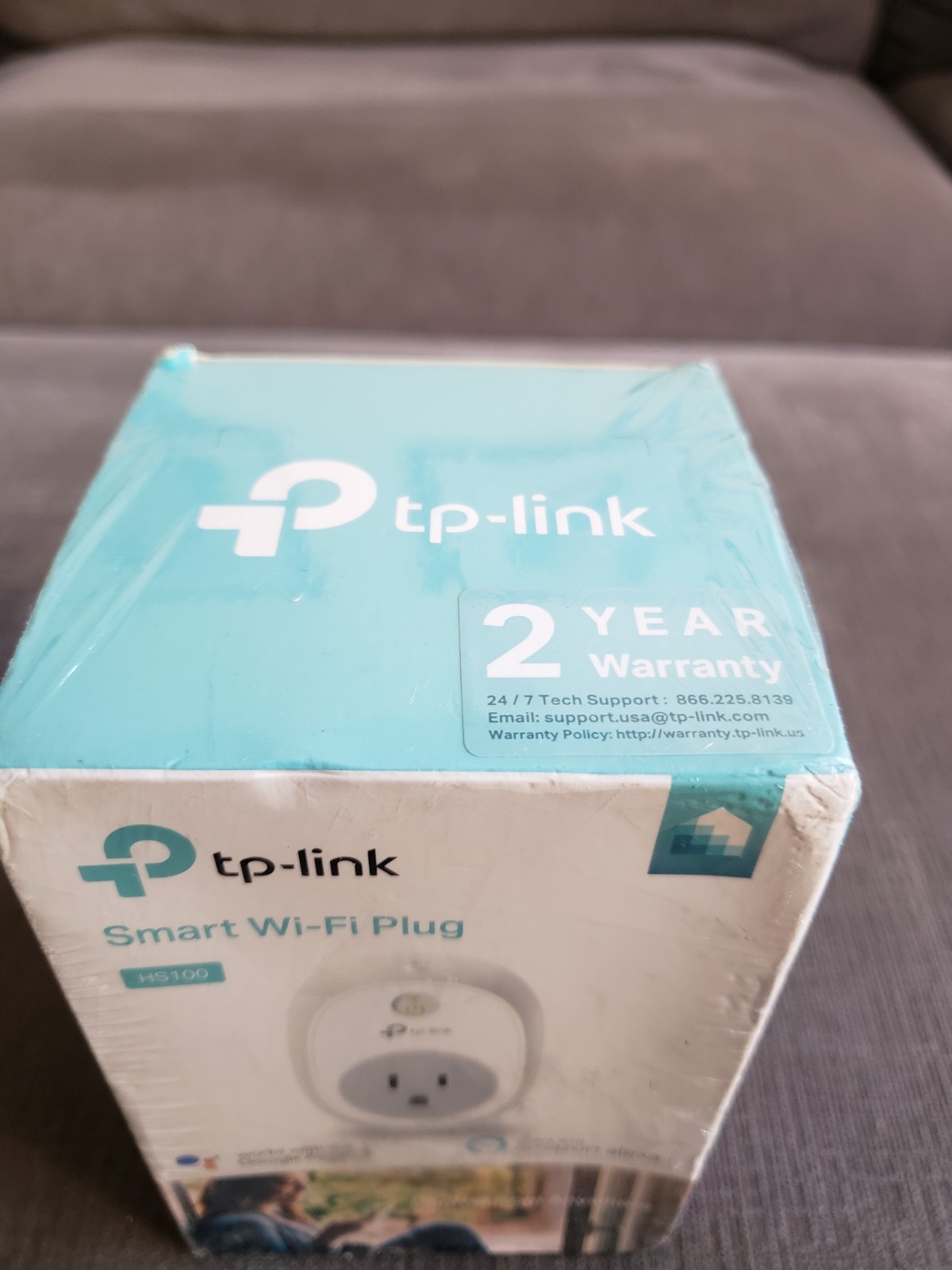 TP-Link - HS100 - Smart WiFi Plug - w/Google Assistant & Amazon Alexa NEW Sealed