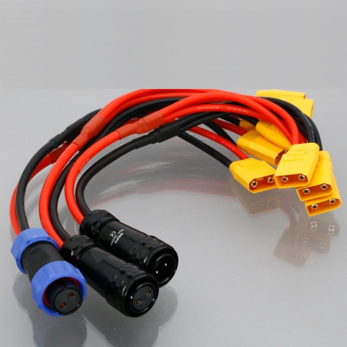 ​SA20 SP21 2Pin Aviation Plug Splits 3 XT90 Male Cable For BLUETTI Power Station
