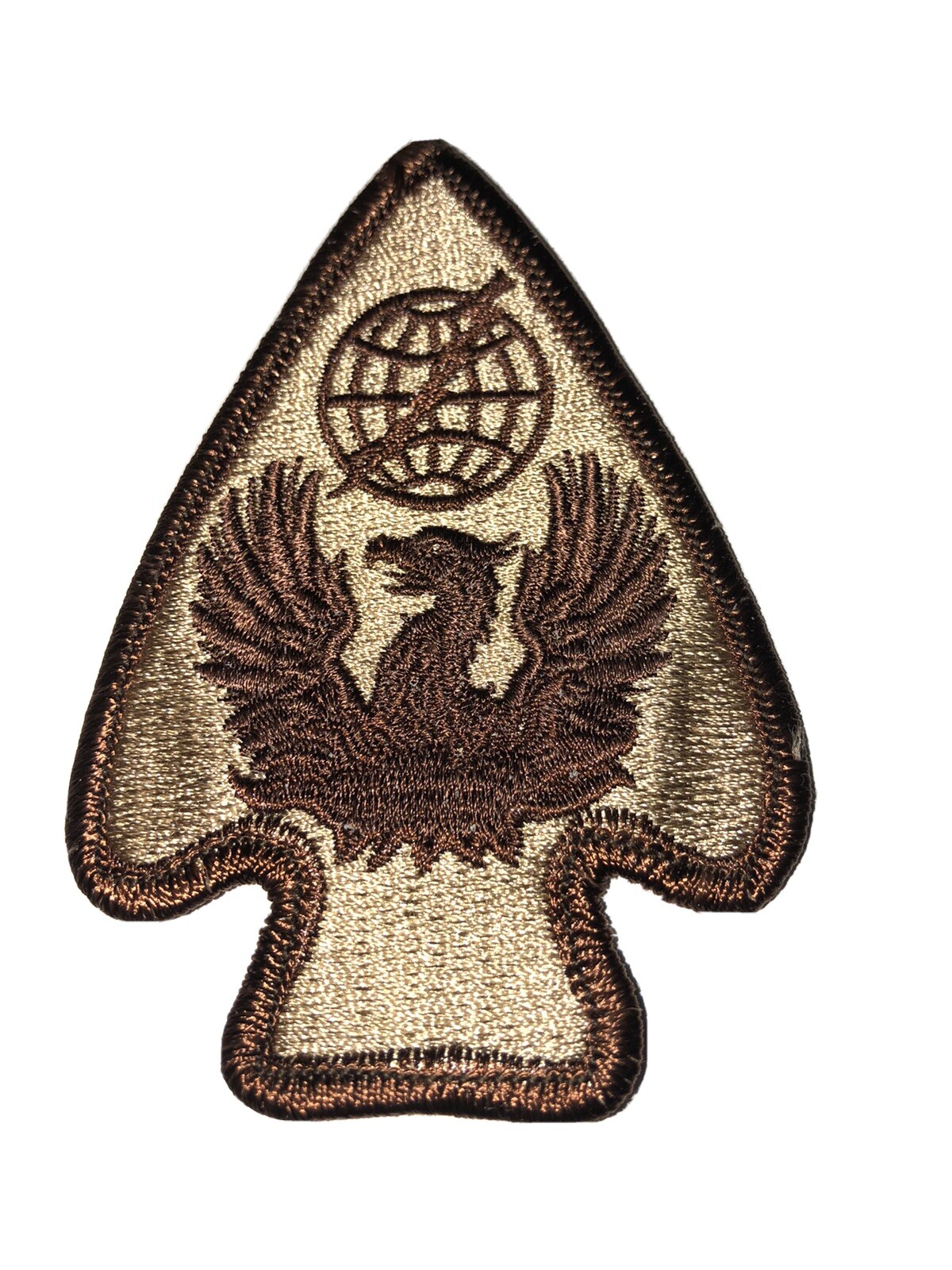 Air Traffic Services Command Desert Tan U.S. Army Shoulder Patch Insignia
